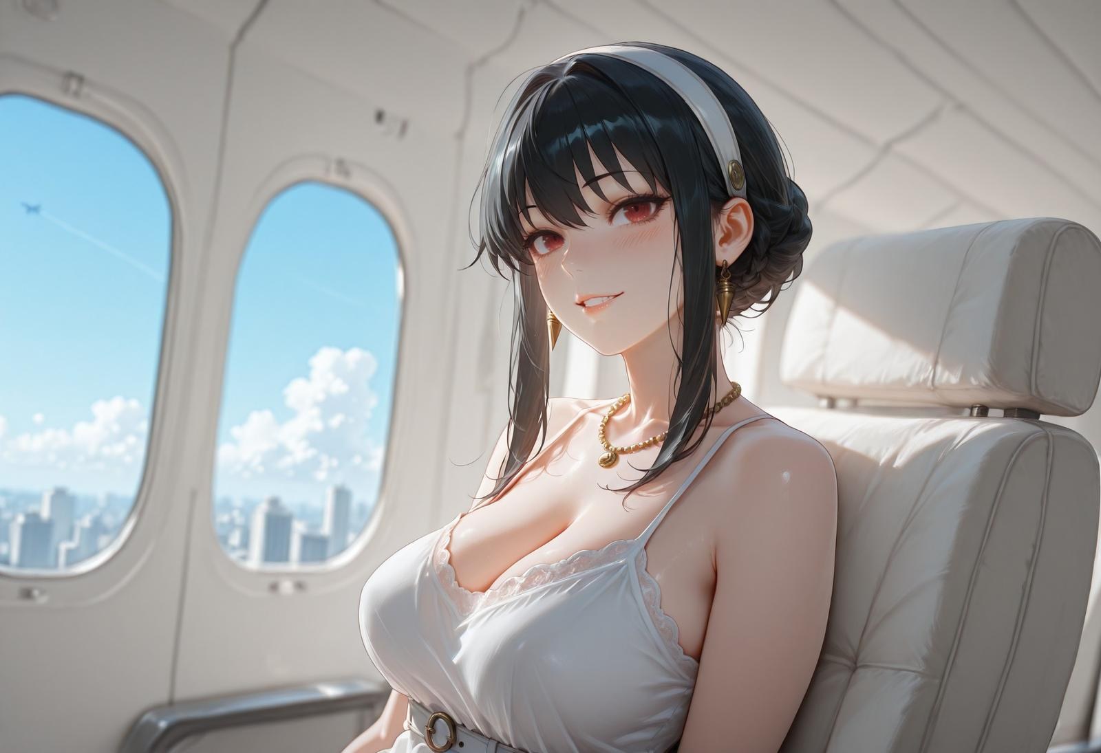 AI Porn - 스파이 패밀리 요르 포저 해변 수영복 비키니 젖은 연출 AI 누드 갤러리 399P