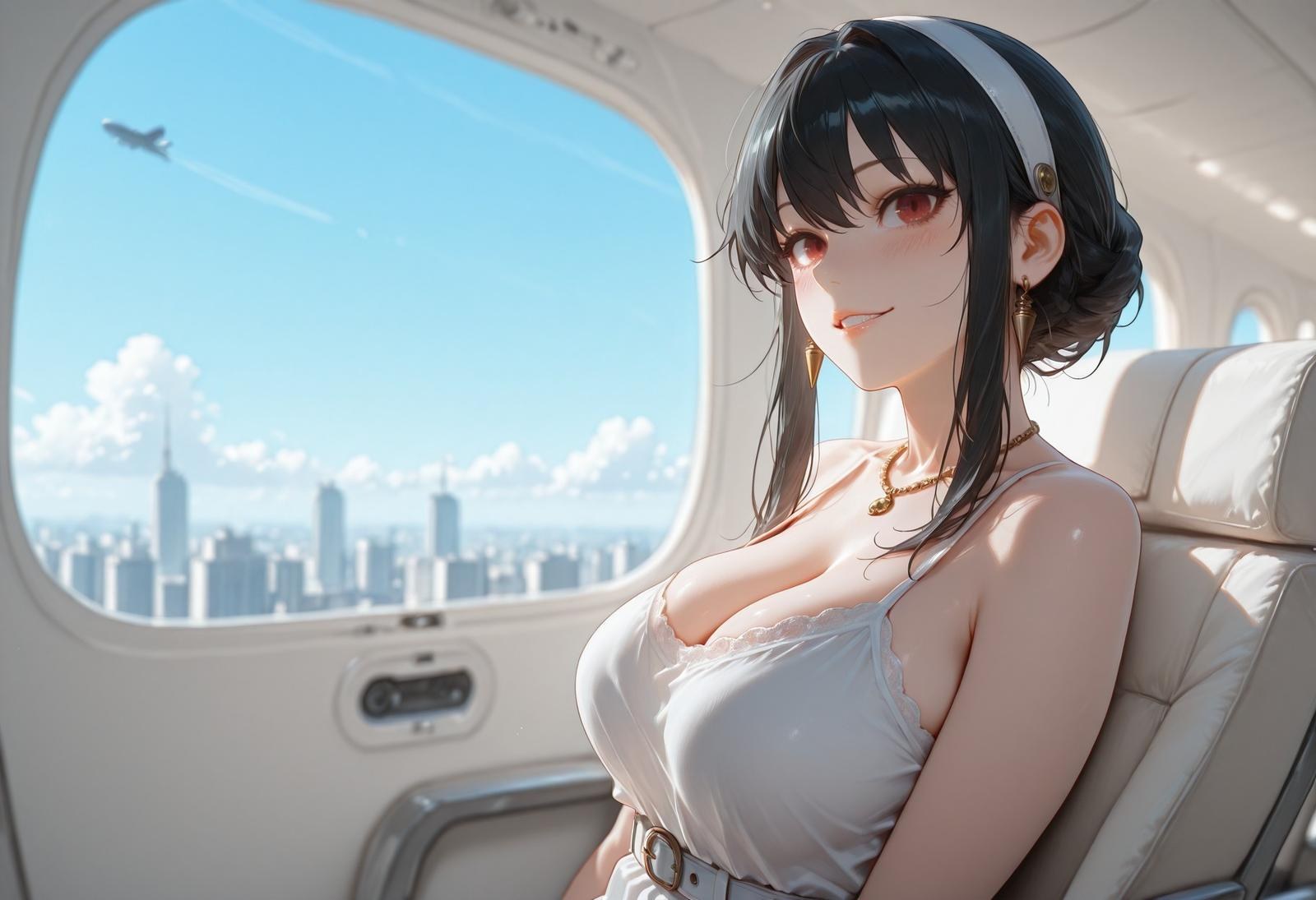 AI Porn - 스파이 패밀리 요르 포저 해변 수영복 비키니 젖은 연출 AI 누드 갤러리 399P