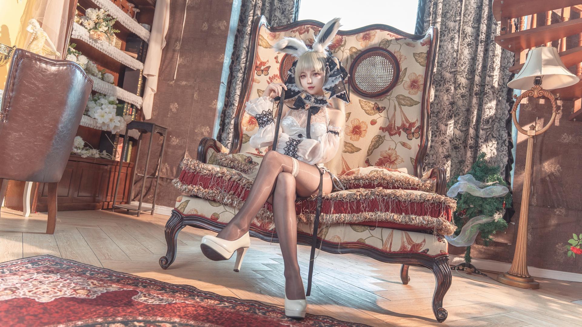 [cosplay] 狐玖玖 - Azur Lane Formidable bunny trang 25P