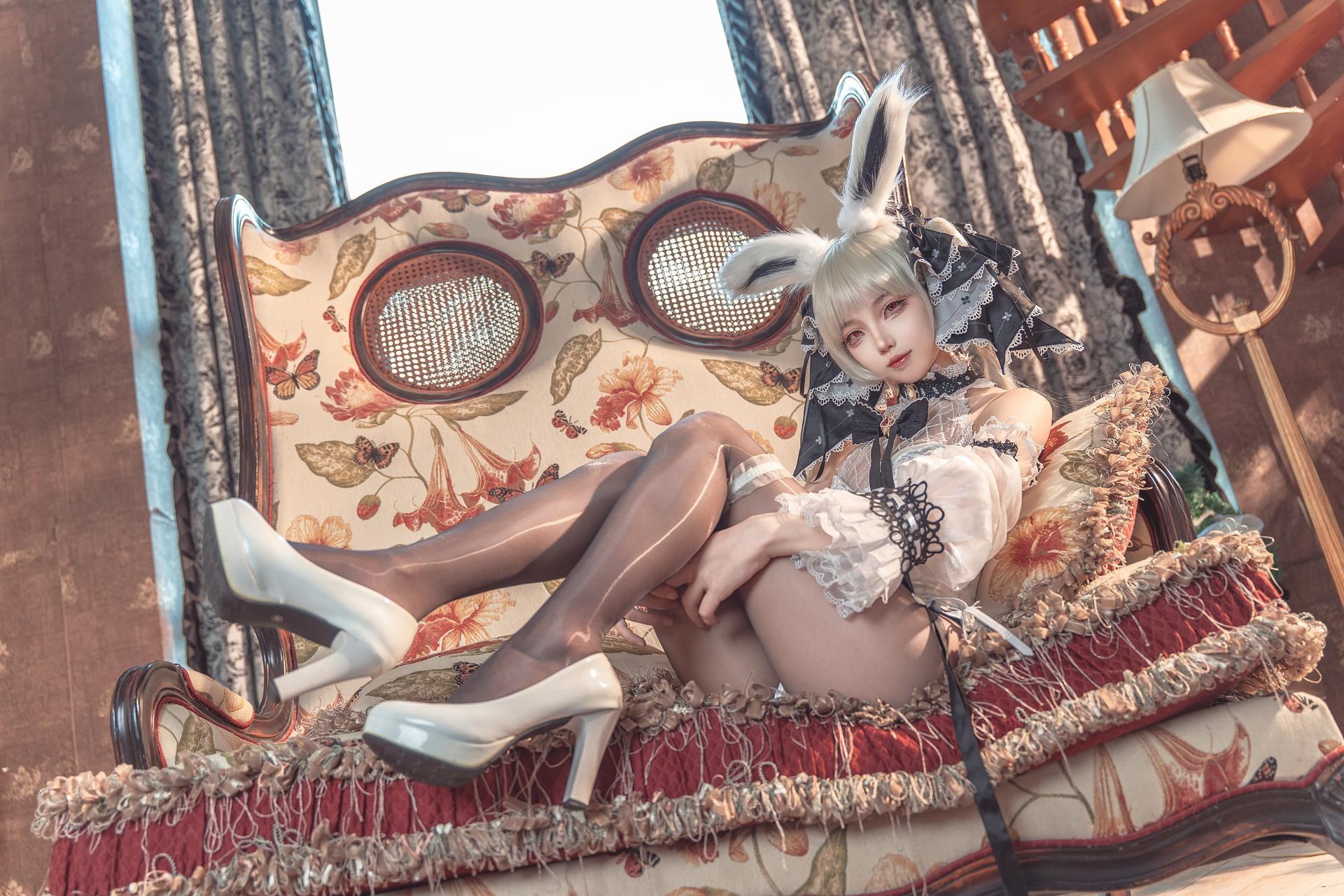 [cosplay] 狐玖玖 - Azur Lane Formidable bunny trang 25P