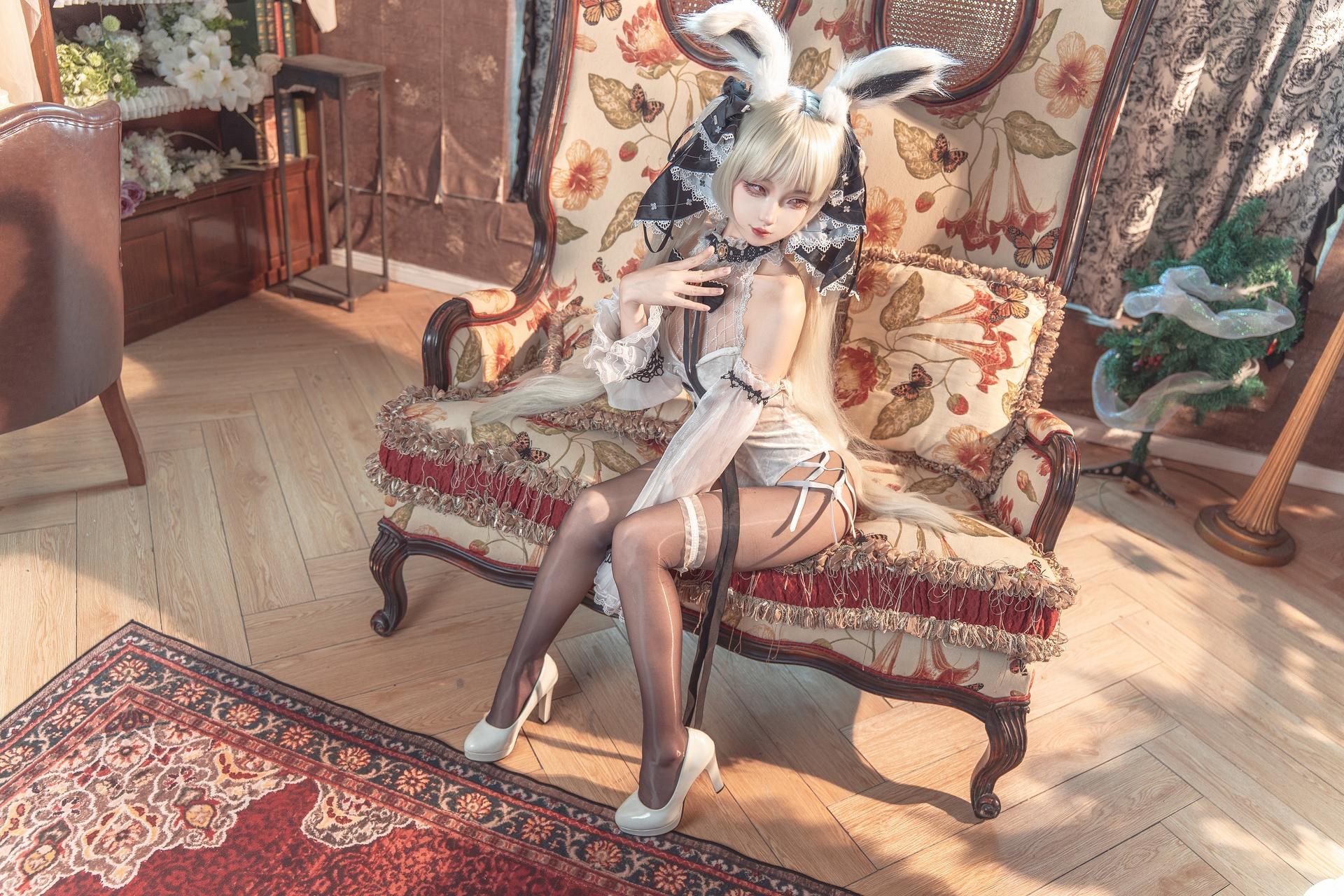[cosplay] 狐玖玖 - Azur Lane Formidable bunny trang 25P