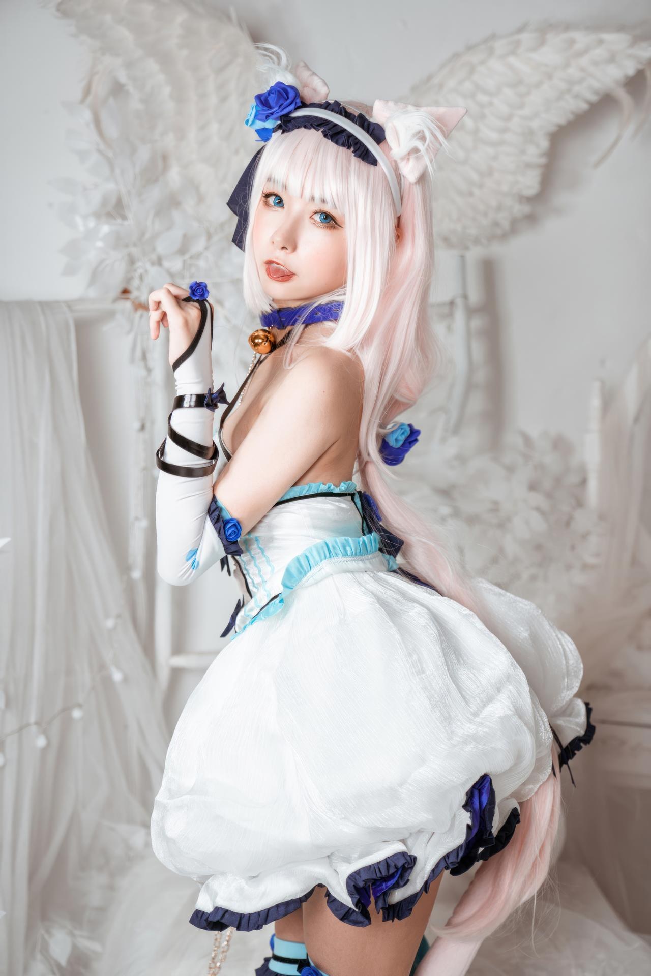 [cosplay] Momoko葵葵 - Nekopara Vanilla meo maid 11P
