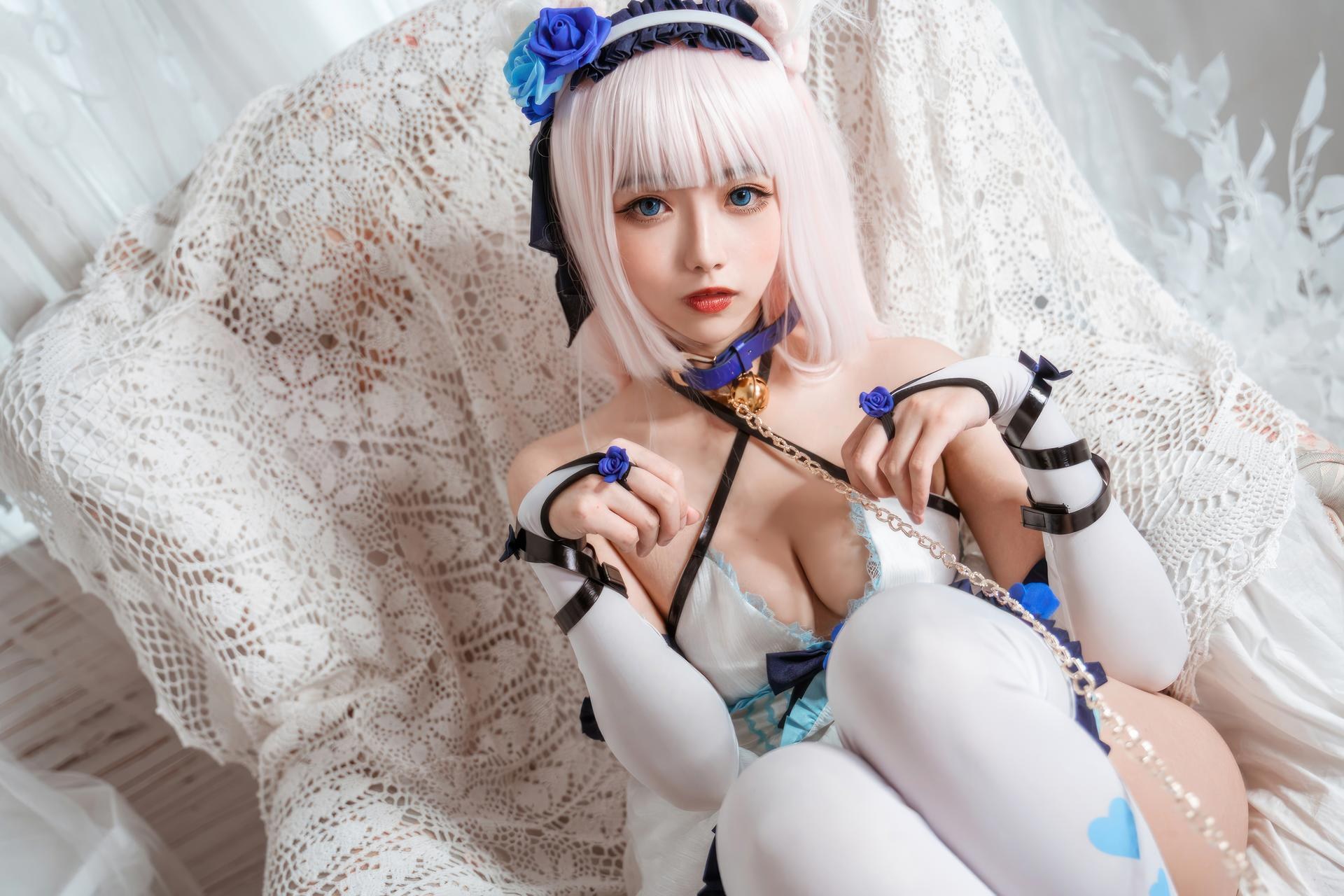 [cosplay] Momoko葵葵 - Nekopara Vanilla meo maid 11P