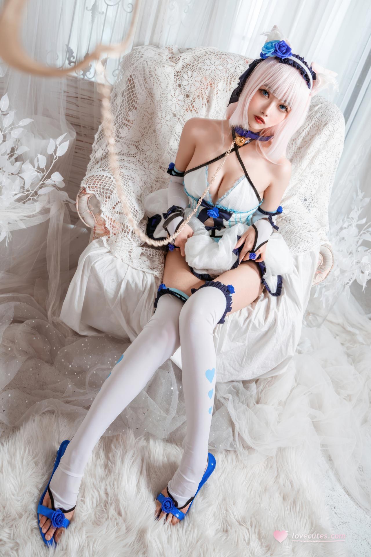 [cosplay] Momoko葵葵 - Nekopara Vanilla meo maid 11P