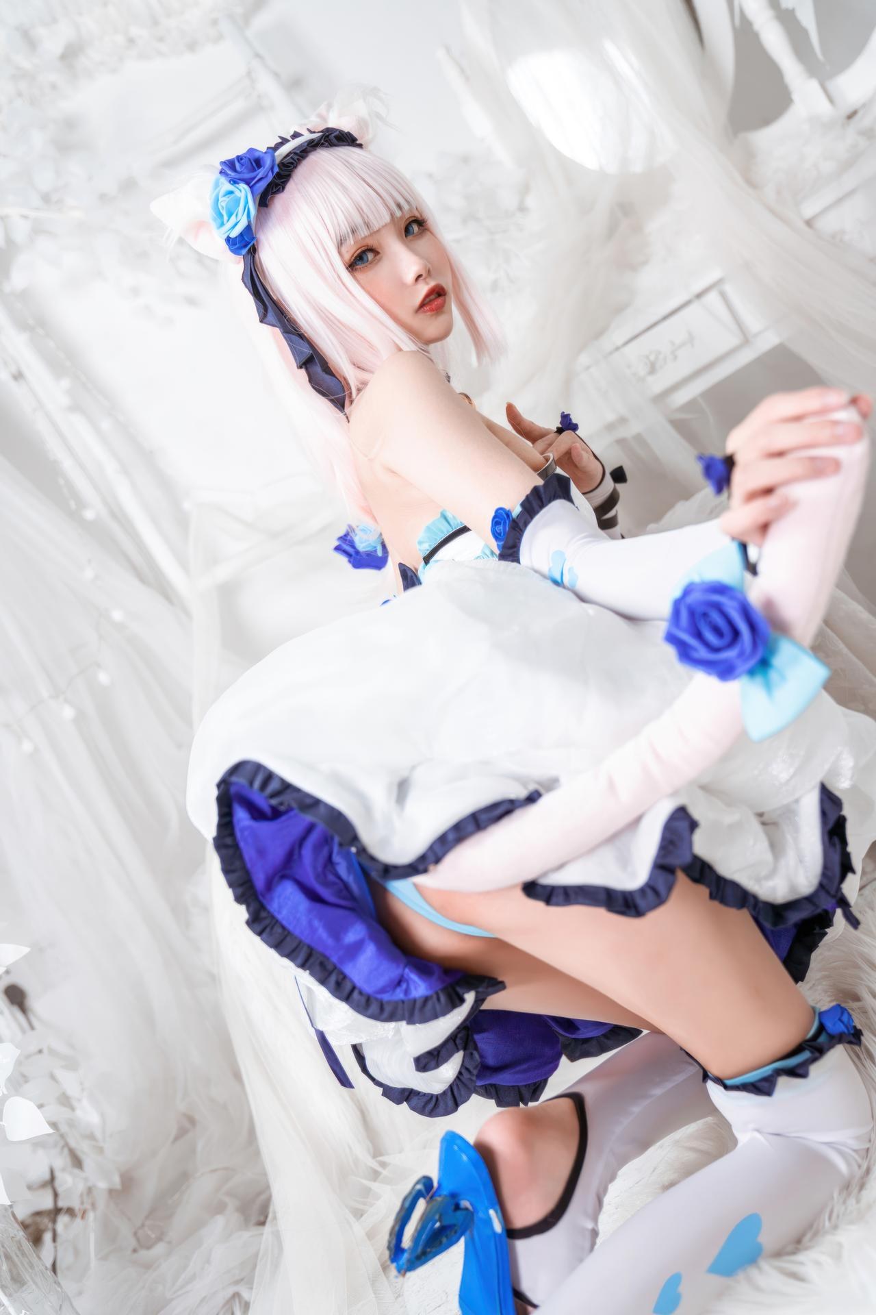 [cosplay] Momoko葵葵 - Nekopara Vanilla meo maid 11P