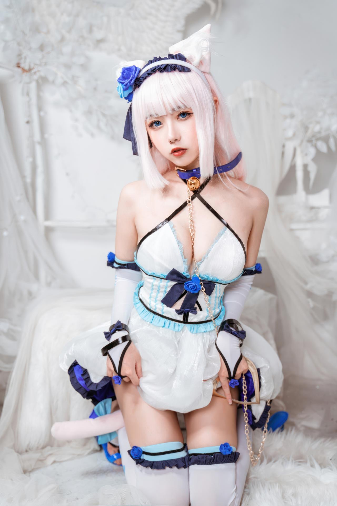 [cosplay] Momoko葵葵 - Nekopara Vanilla meo maid 11P