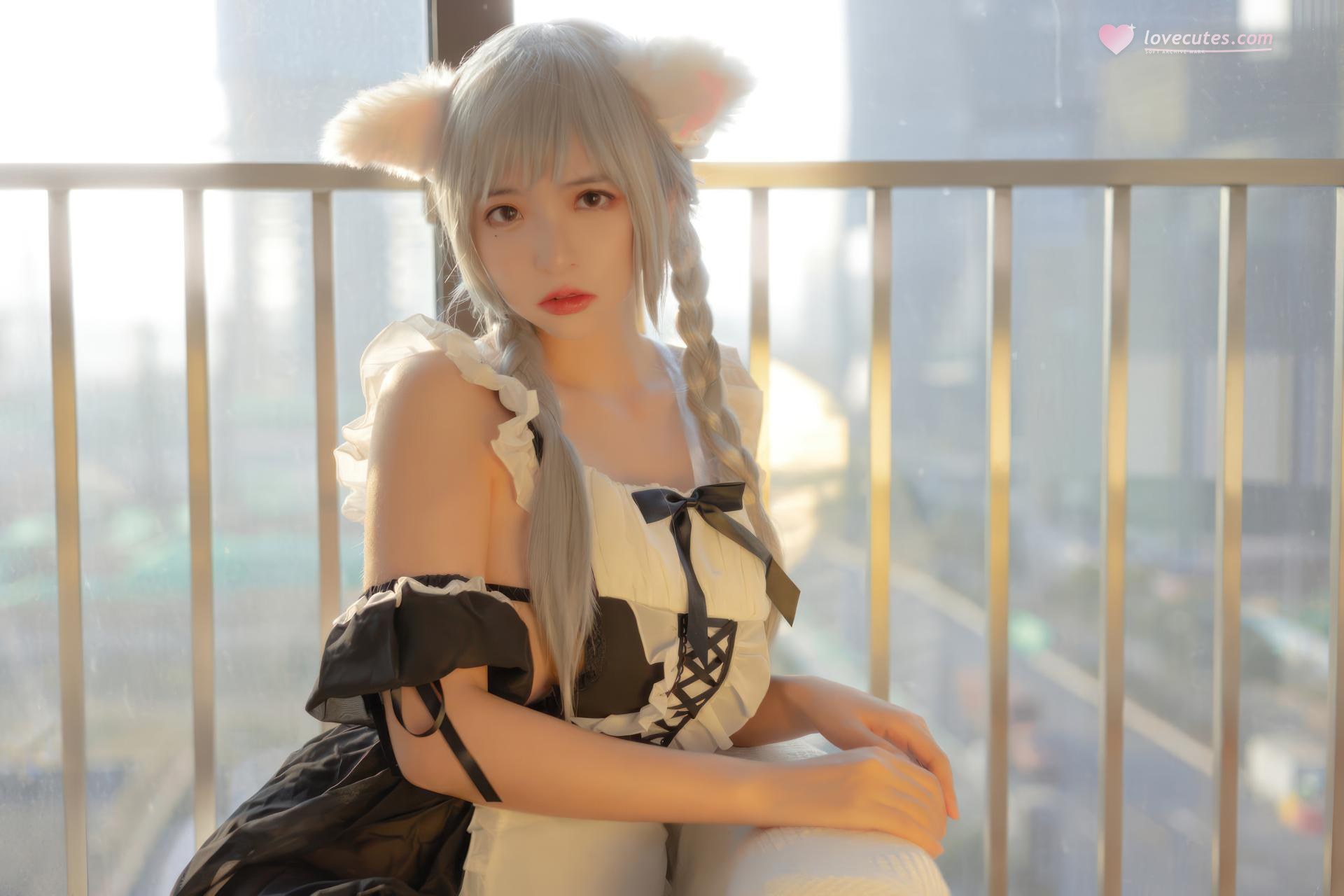 [Private Room] Fengmao ss - Evening Maid Lingerie Adult Private Set 40P