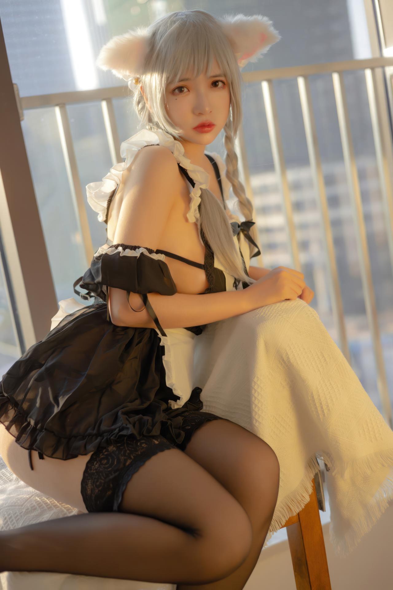 [Private Room] Fengmao ss - Evening Maid Lingerie Adult Private Set 40P