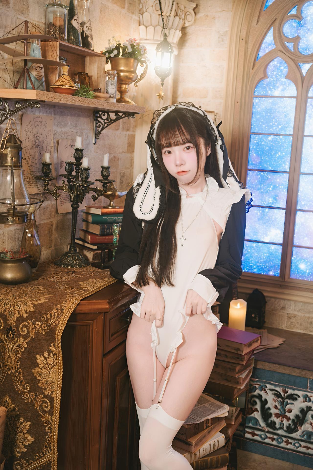 [Private] Keke Little White Rabbit - Little Demon Lingerie 65P