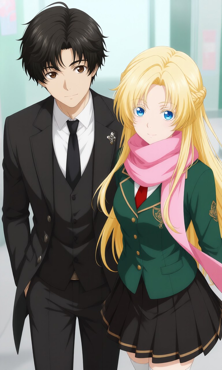 AI Generated Anime Girl - Lord of the Mysteries Klein x Dragon Raja Zero 유니폼 콘셉트 AI 이미지 갤러리 207P