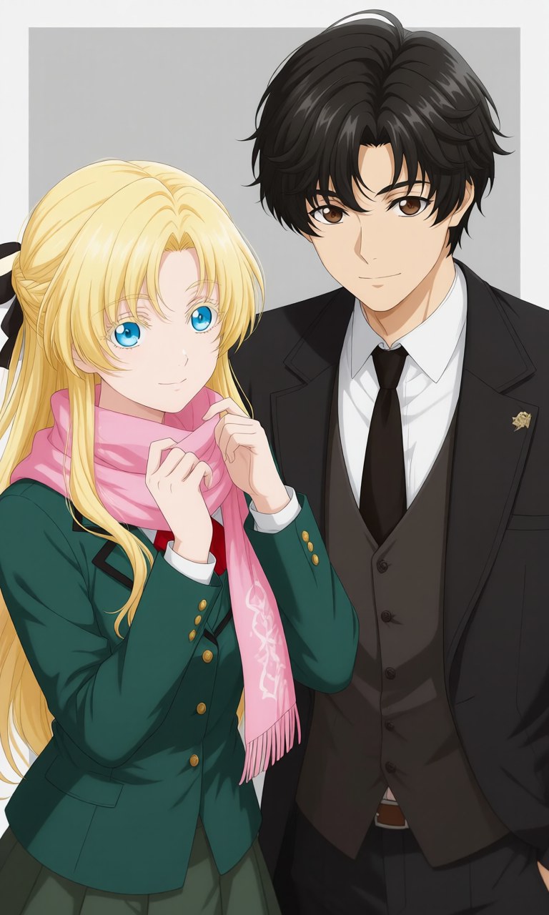 AI Generated Anime Girl - Lord of the Mysteries Klein x Dragon Raja Zero 유니폼 콘셉트 AI 이미지 갤러리 207P
