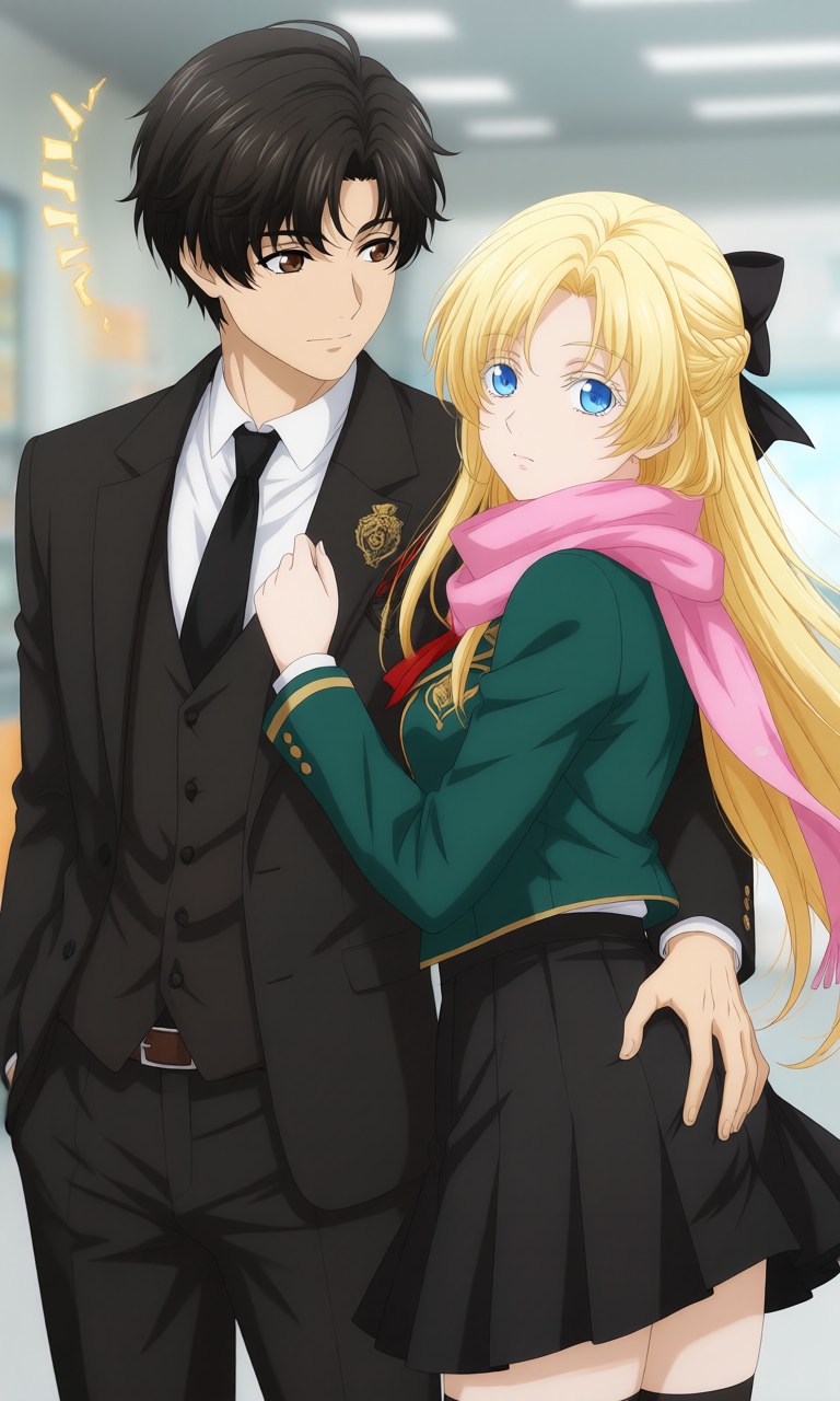 AI Generated Anime Girl - Lord of the Mysteries Klein x Dragon Raja Zero 유니폼 콘셉트 AI 이미지 갤러리 207P