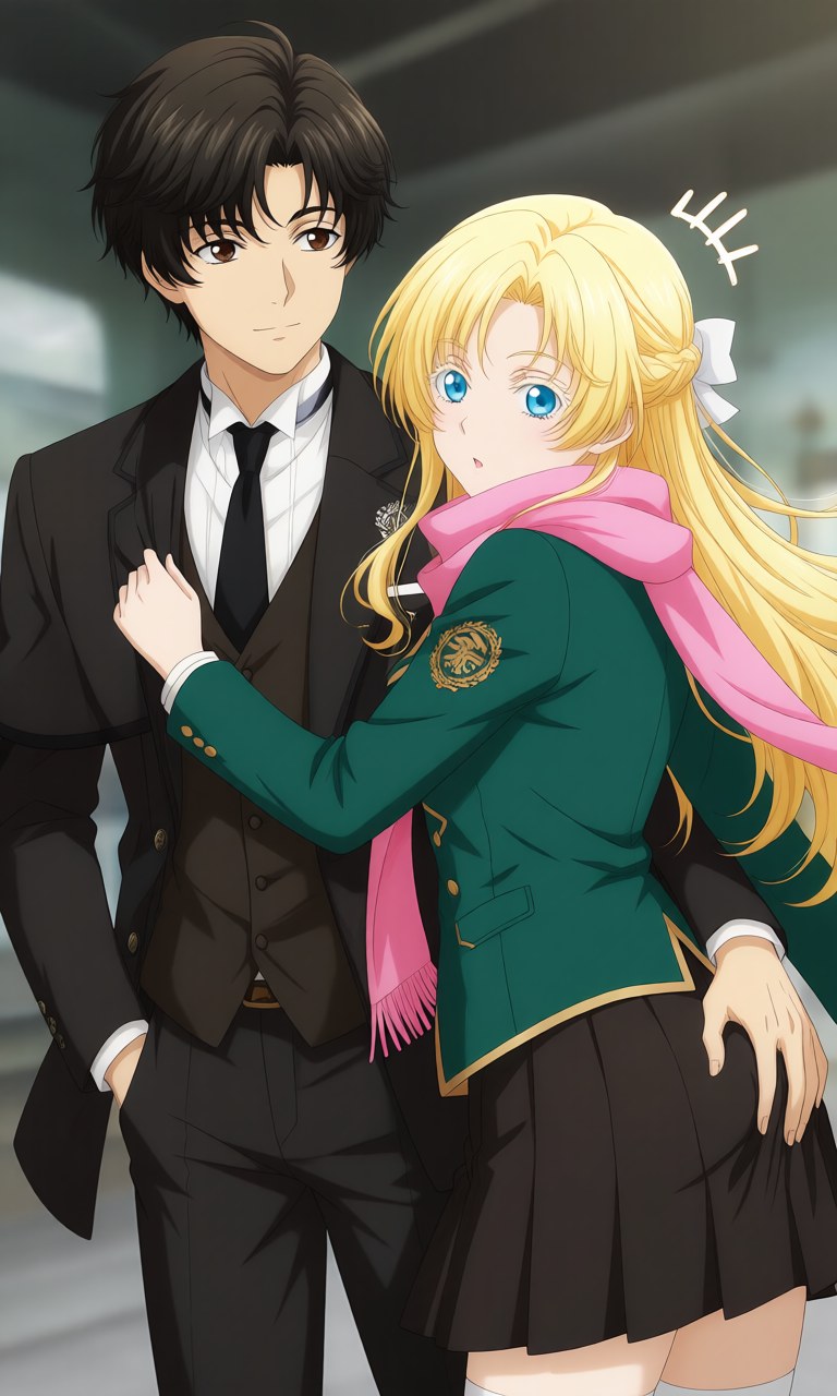 AI Generated Anime Girl - Lord of the Mysteries Klein x Dragon Raja Zero ชุดยูนิฟอร์ม แกลเลอรี AI 207P