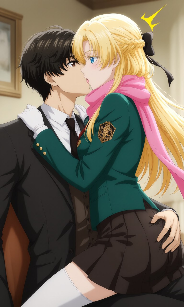AI Generated Anime Girl - Lord of the Mysteries Klein x Dragon Raja Zero ชุดยูนิฟอร์ม แกลเลอรี AI 207P