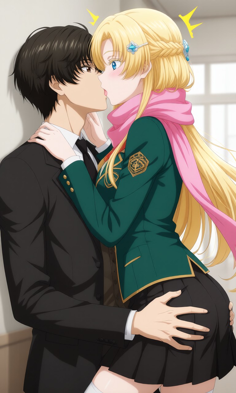 AI Generated Anime Girl - Lord of the Mysteries Klein x Dragon Raja Zero ชุดยูนิฟอร์ม แกลเลอรี AI 207P