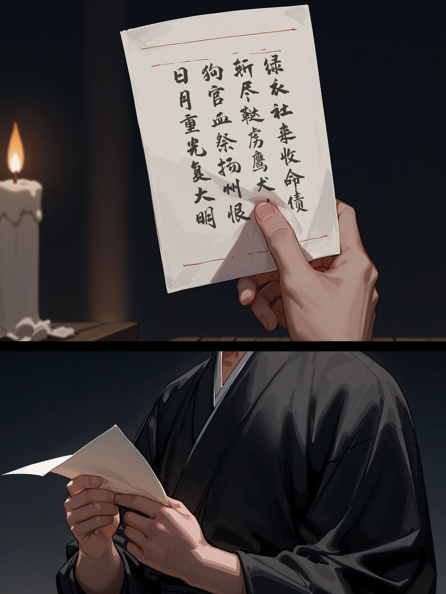 AI Nudes - 茶花娘子：湿身露点角色图集 123P
