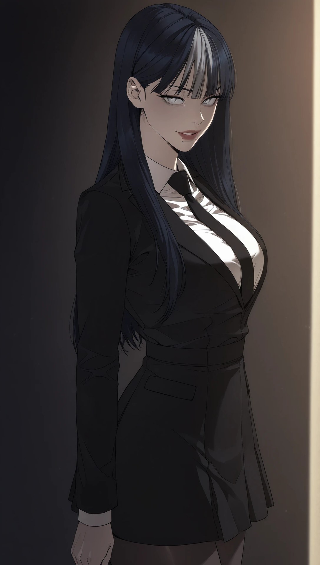 AI Porn - Team Leader Mido：黑丝蕾丝内衣紧身衣湿身露穴成人向图集 63P