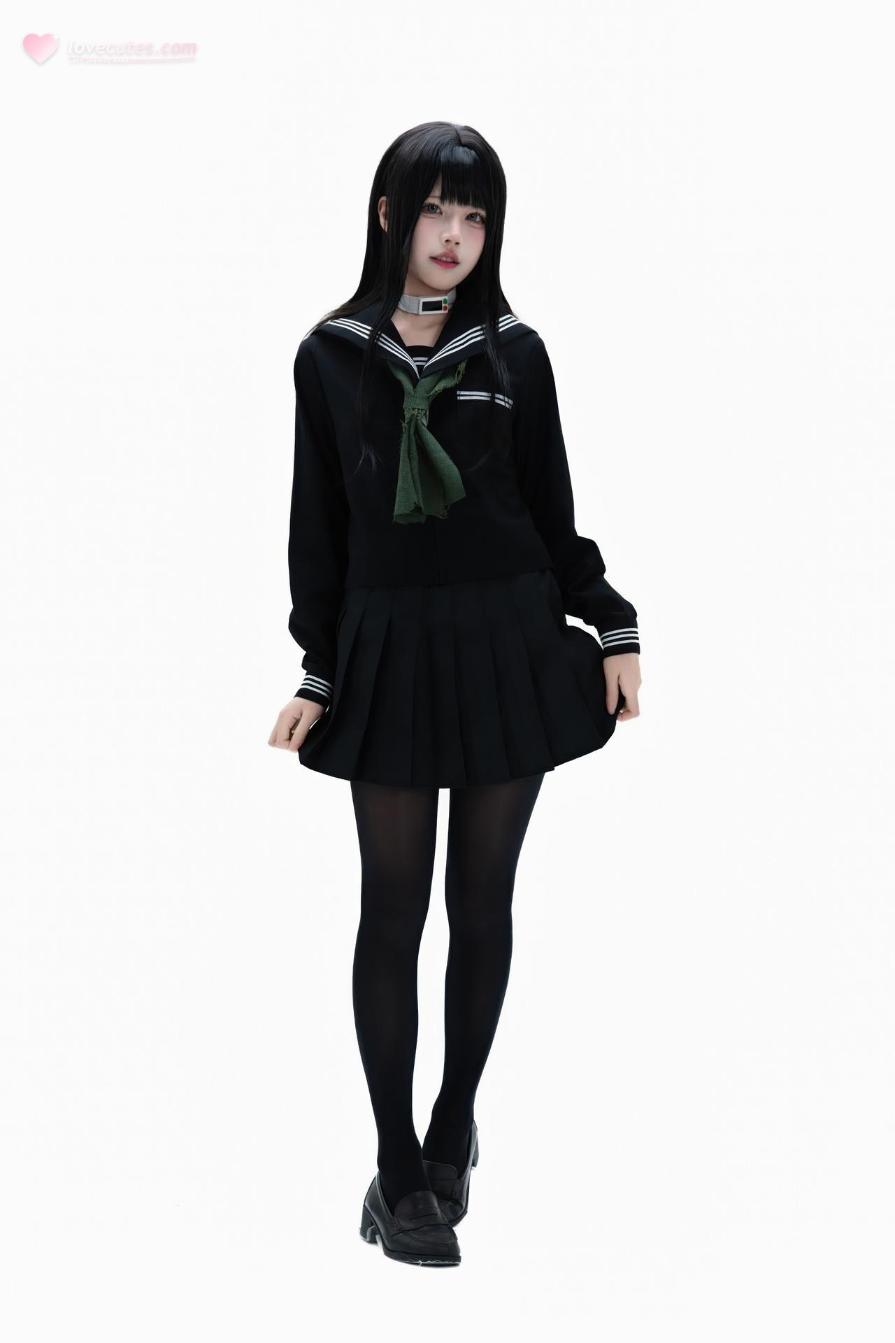 [cosplay] Shimizu Nagi - Bộ ảnh Rinne Byakuya white-hair costume set 72P