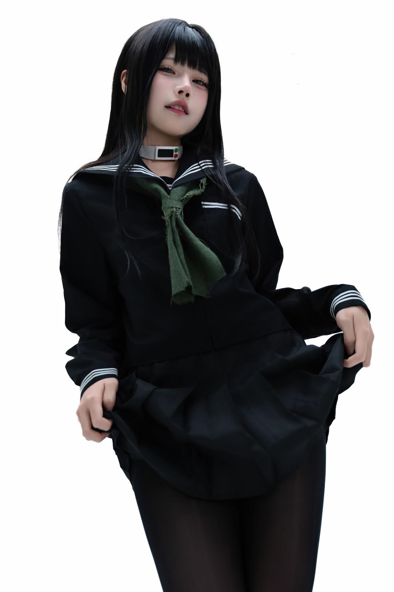 [cosplay] Shimizu Nagi - ชุดภาพ Rinne Byakuya white-hair costume set 72P
