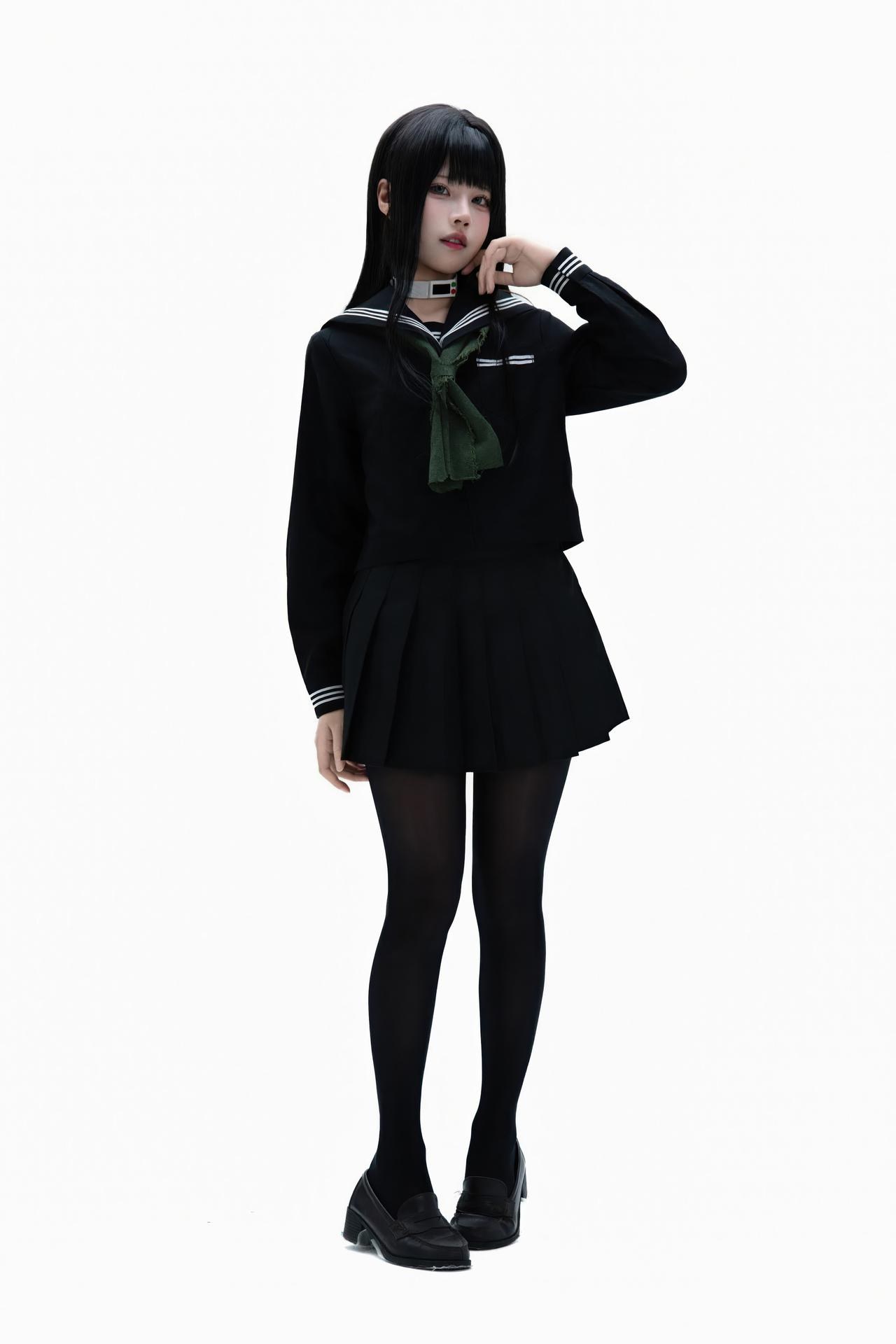 [cosplay] Shimizu Nagi - ชุดภาพ Rinne Byakuya white-hair costume set 72P