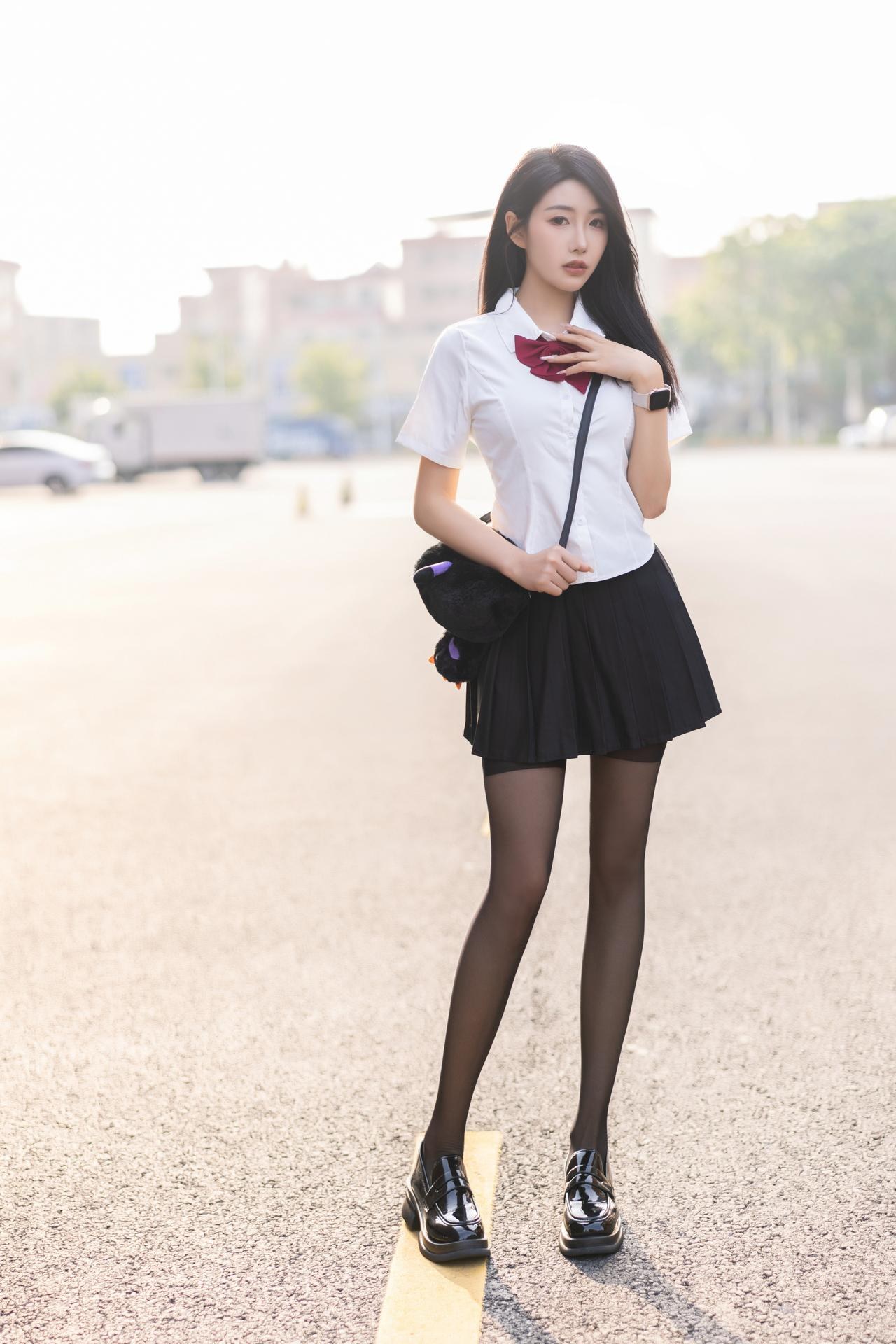 [model photo set] Susu A - ชุดภาพ Xiuren model JK outfit adult set 87P