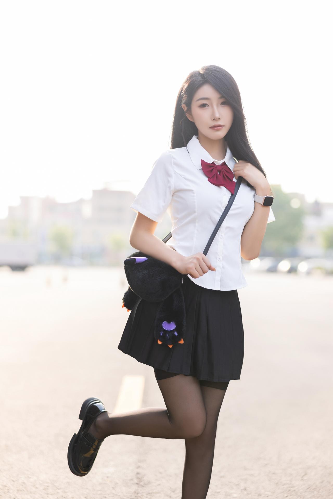 [model photo set] Susu A - ชุดภาพ Xiuren model JK outfit adult set 87P