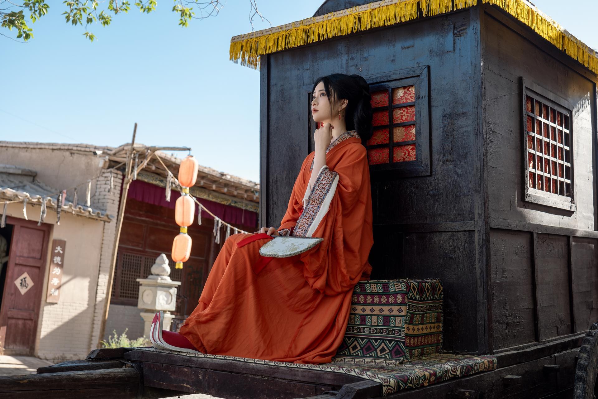 [photo shoot] Nnian - ชุดภาพ warring-states robe themed portrait set 60P