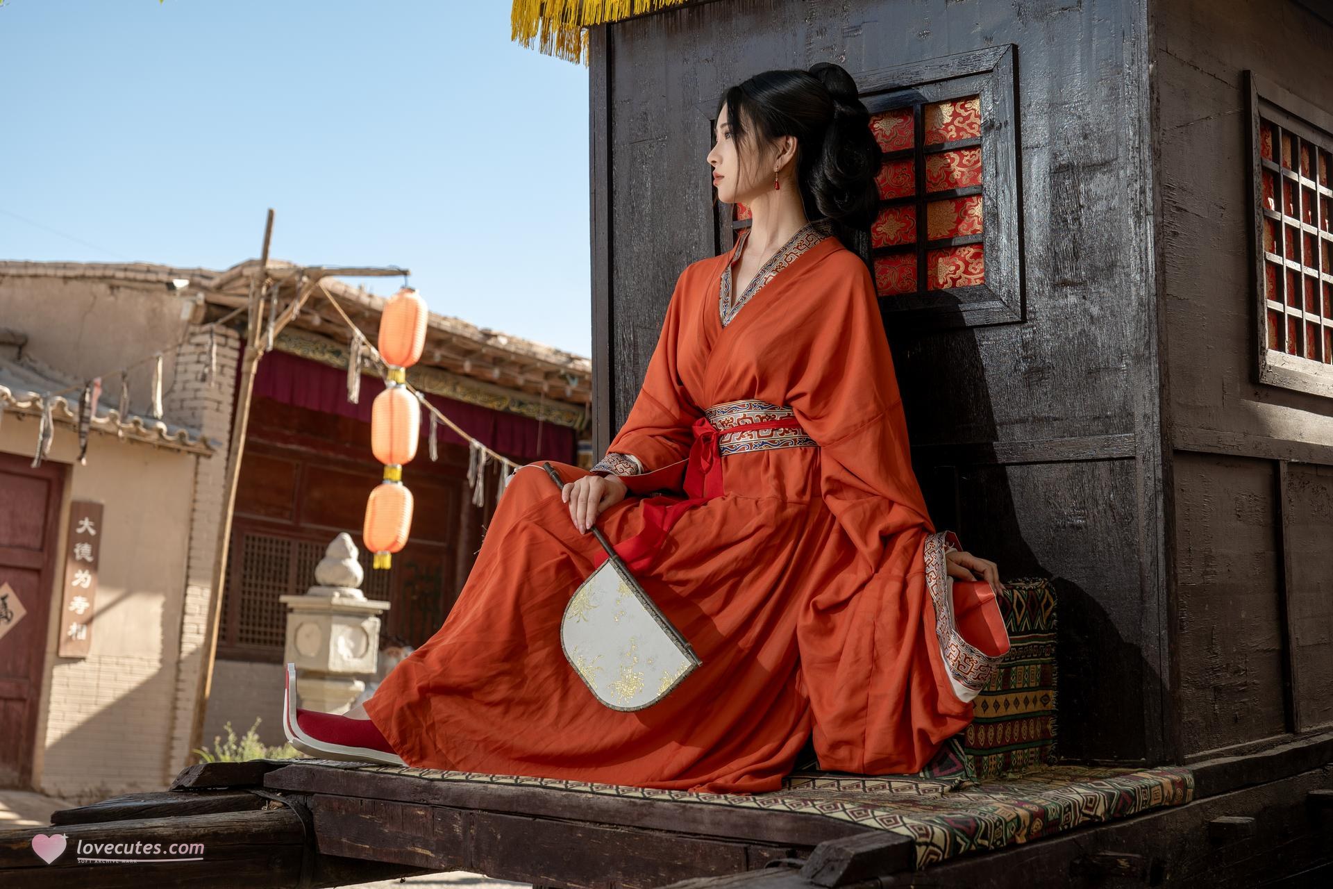 [photo shoot] Nnian - ชุดภาพ warring-states robe themed portrait set 60P