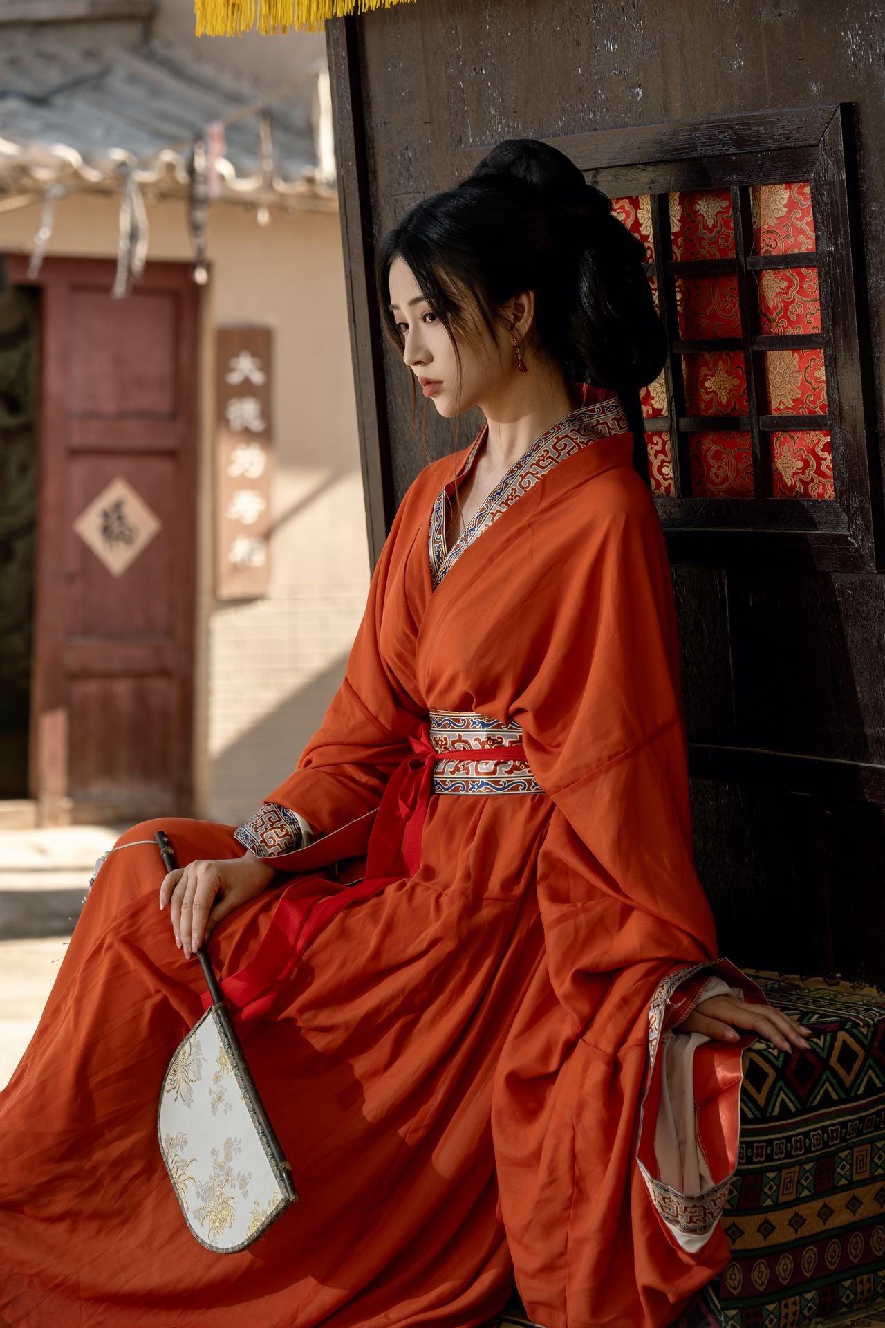 [photo shoot] Nnian - ชุดภาพ warring-states robe themed portrait set 60P