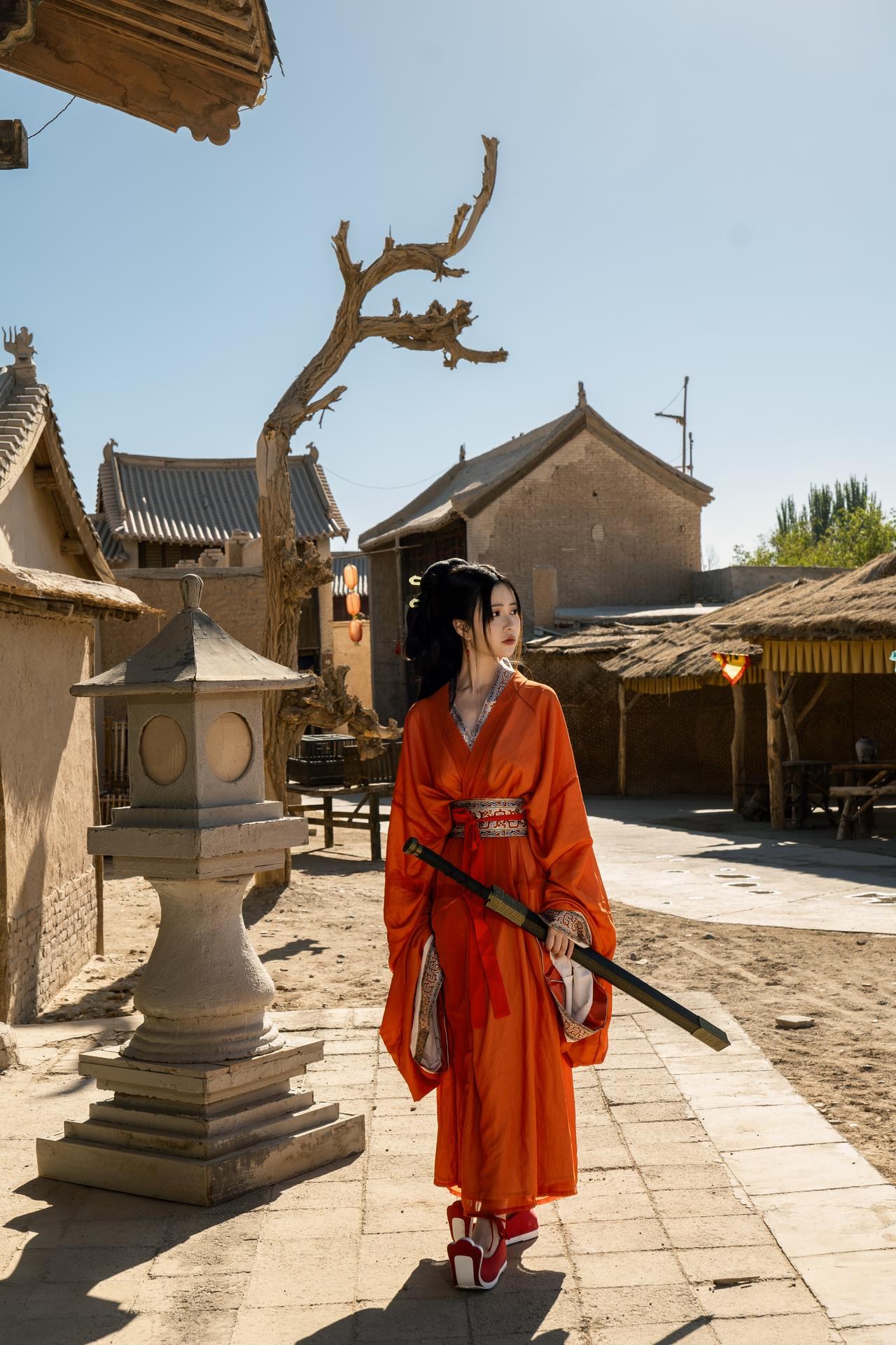 [photo shoot] Nnian - ชุดภาพ warring-states robe themed portrait set 60P