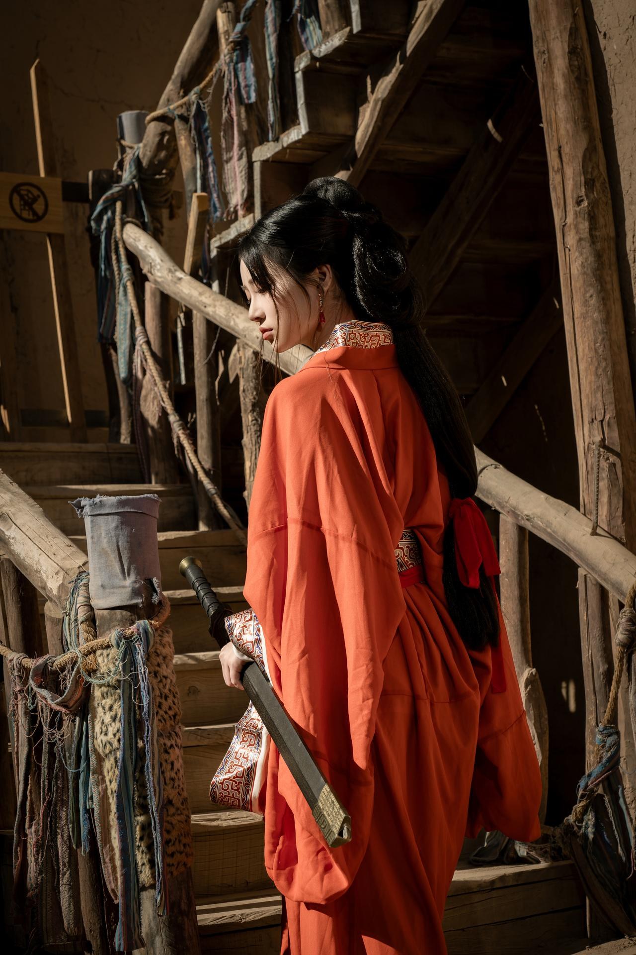 [photo shoot] Nnian - warring-states robe themed portrait set 写真セット 60P