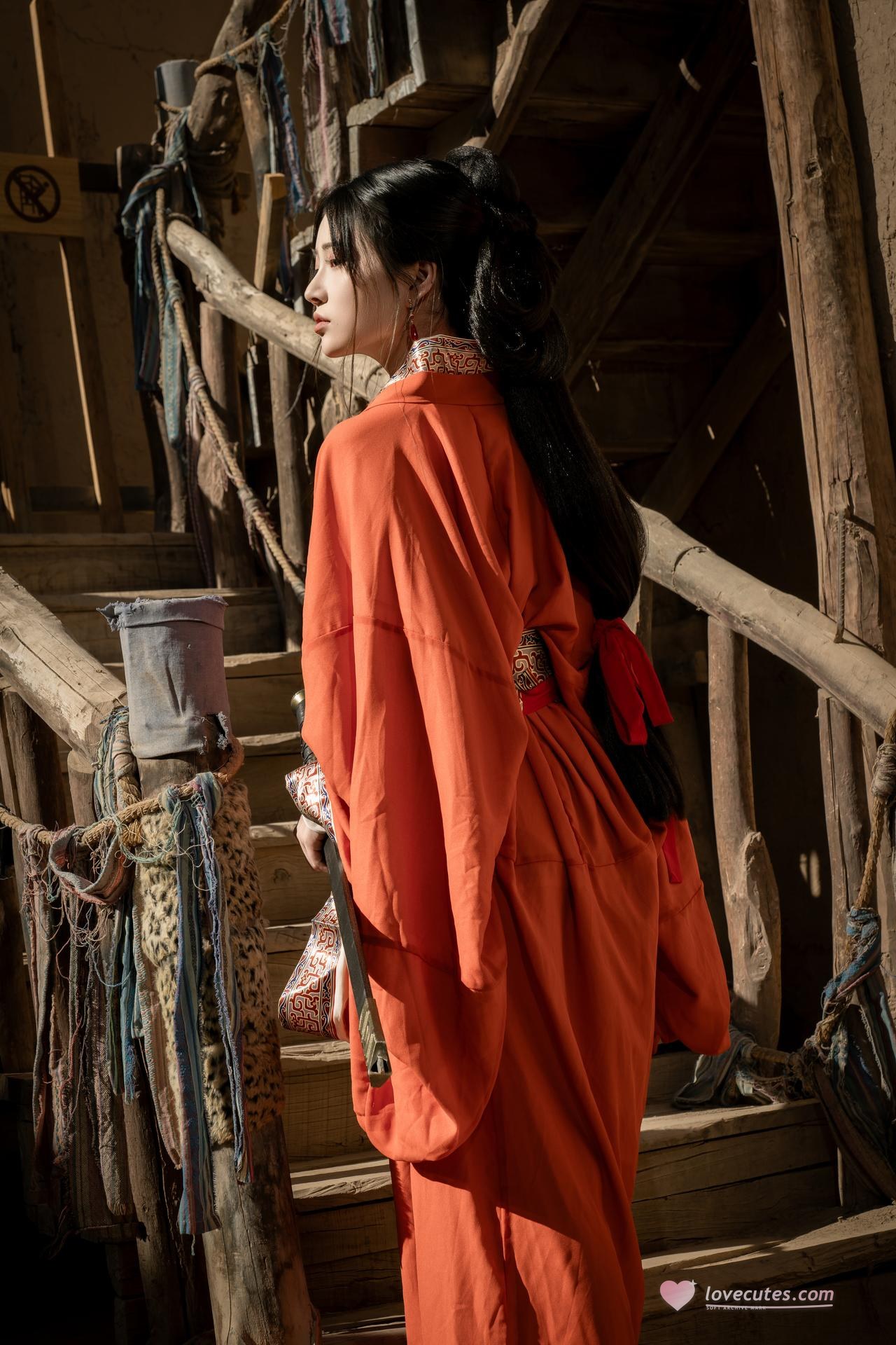 [photo shoot] Nnian - warring-states robe themed portrait set 写真セット 60P
