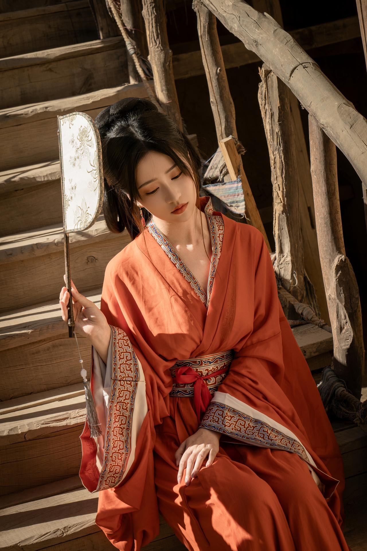 [photo shoot] Nnian - warring-states robe themed portrait set 写真セット 60P