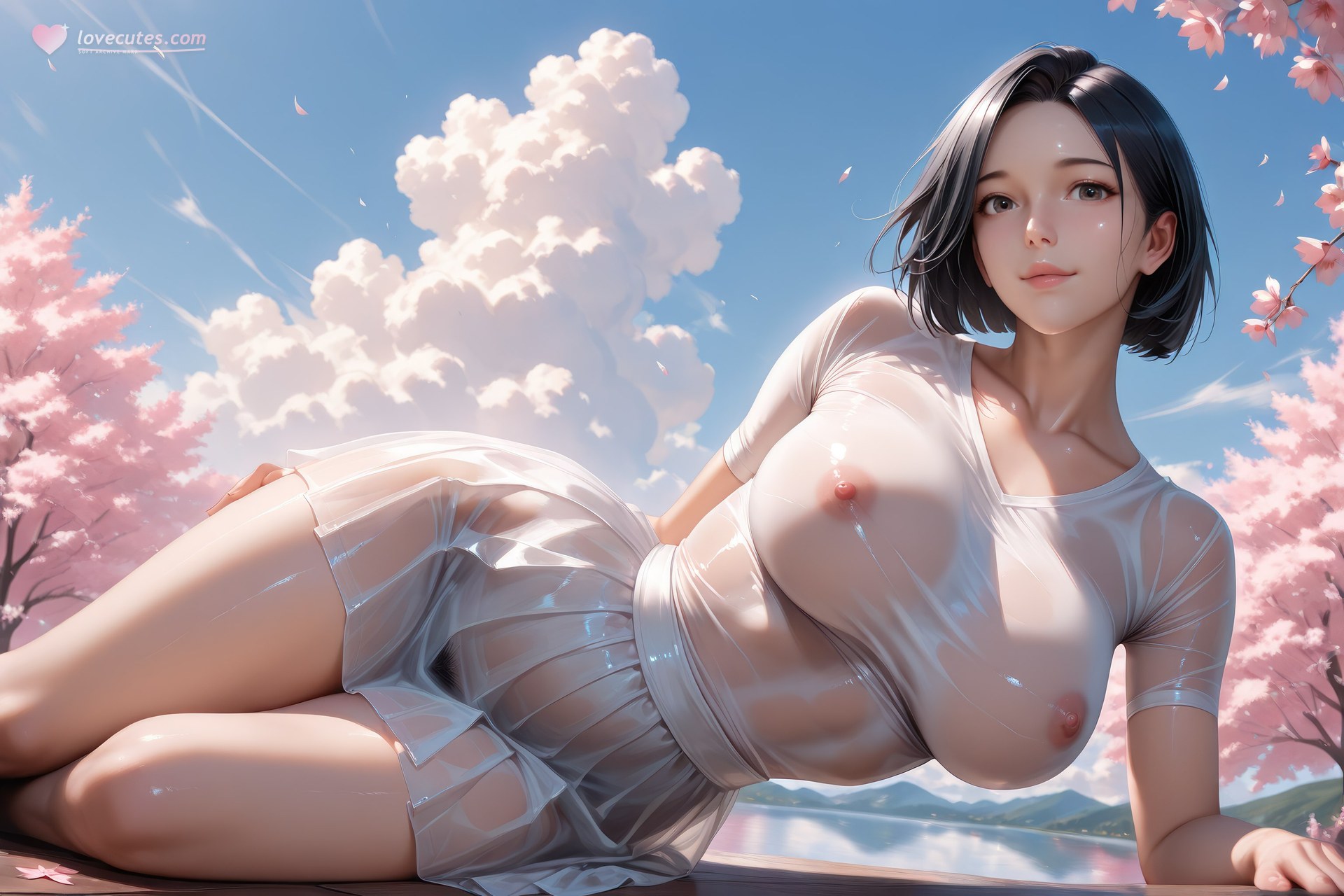 AI Porn - Swallowed Star Female Guide 바디수트, 젖은 연출, 노출 누드 AI 이미지 갤러리 895P