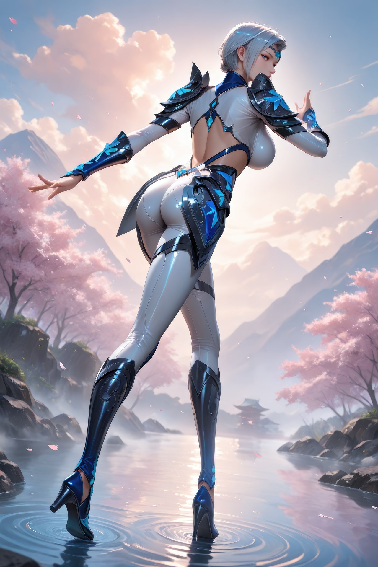 AI Porn - 斗罗大陆 雪舞：紧身衣湿身露穴成人向图集 960P