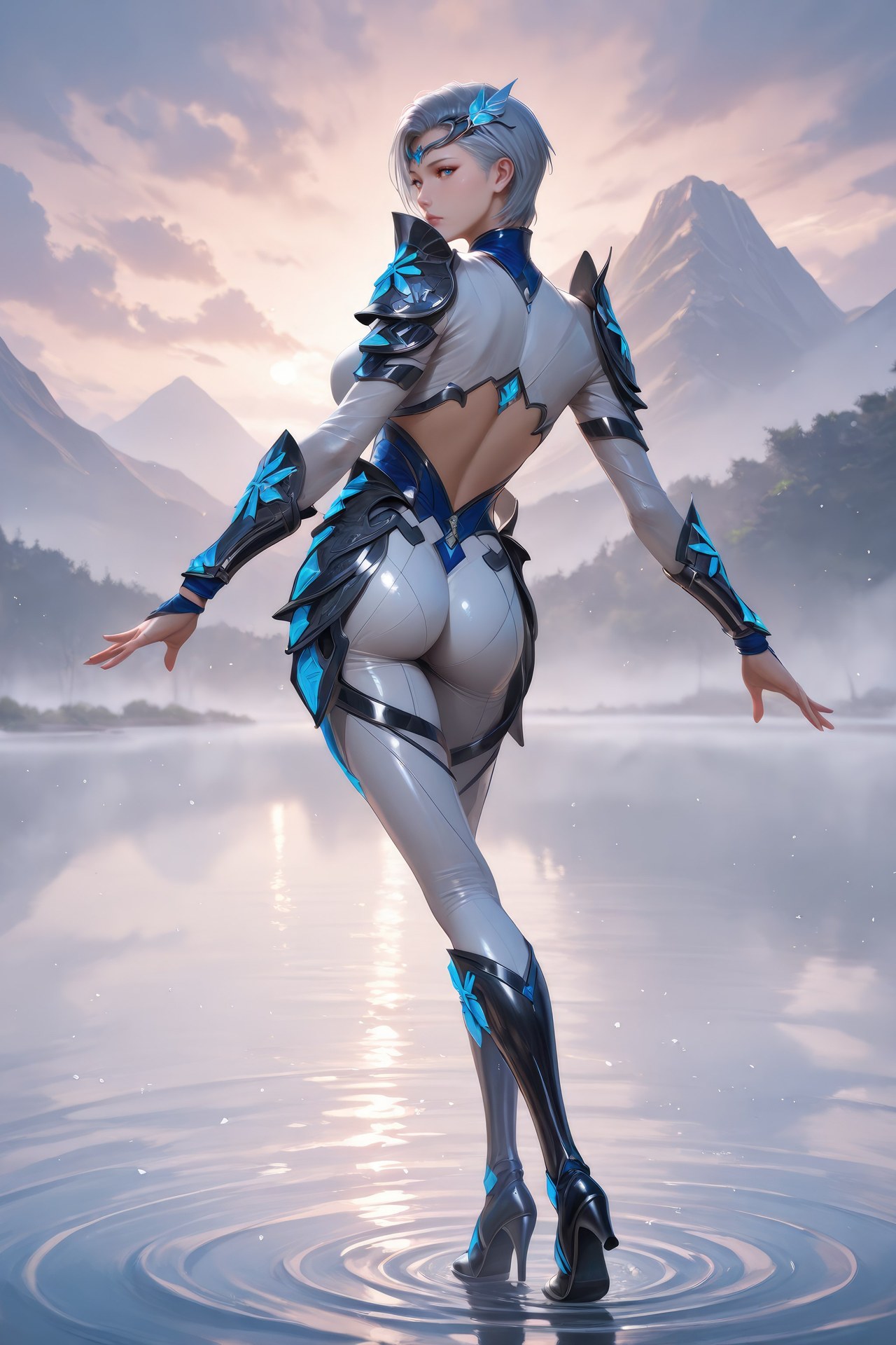 AI Porn - 斗罗大陆 雪舞：紧身衣湿身露穴成人向图集 960P