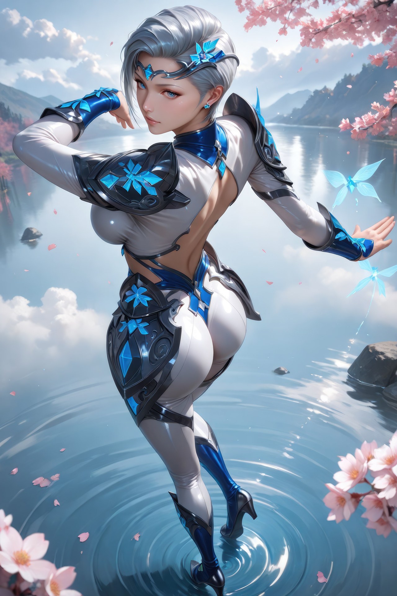 AI Porn - 斗罗大陆 雪舞：紧身衣湿身露穴成人向图集 960P