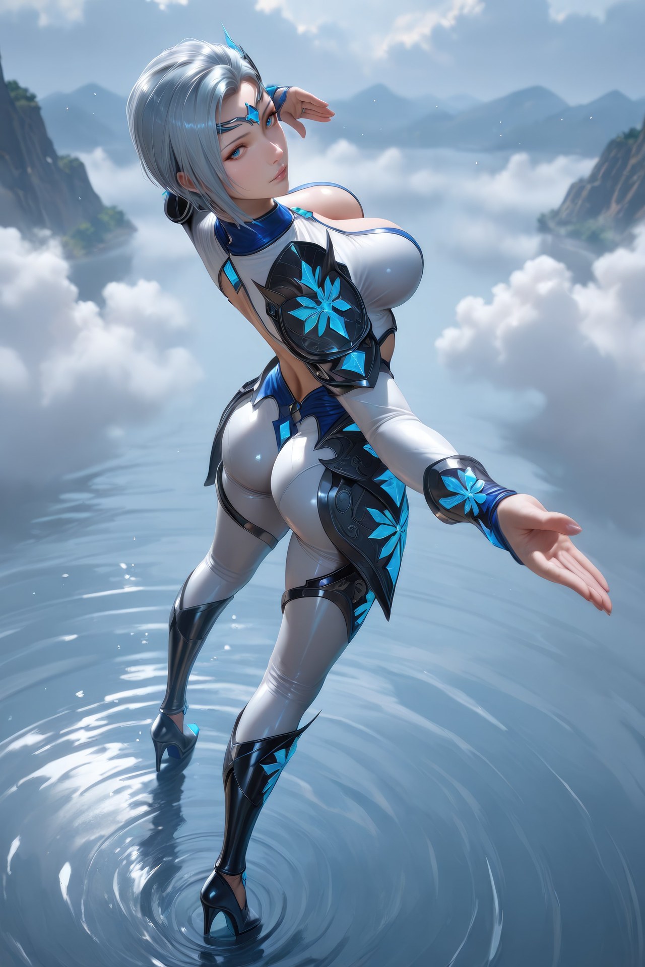 AI Porn - 斗罗大陆 雪舞：紧身衣湿身露穴成人向图集 960P