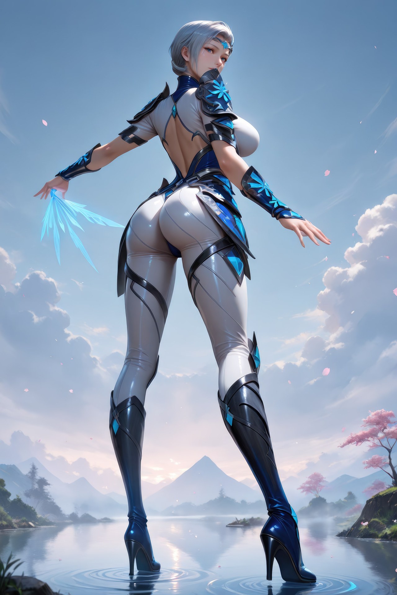 AI Porn - 斗罗大陆 雪舞：紧身衣湿身露穴成人向图集 960P