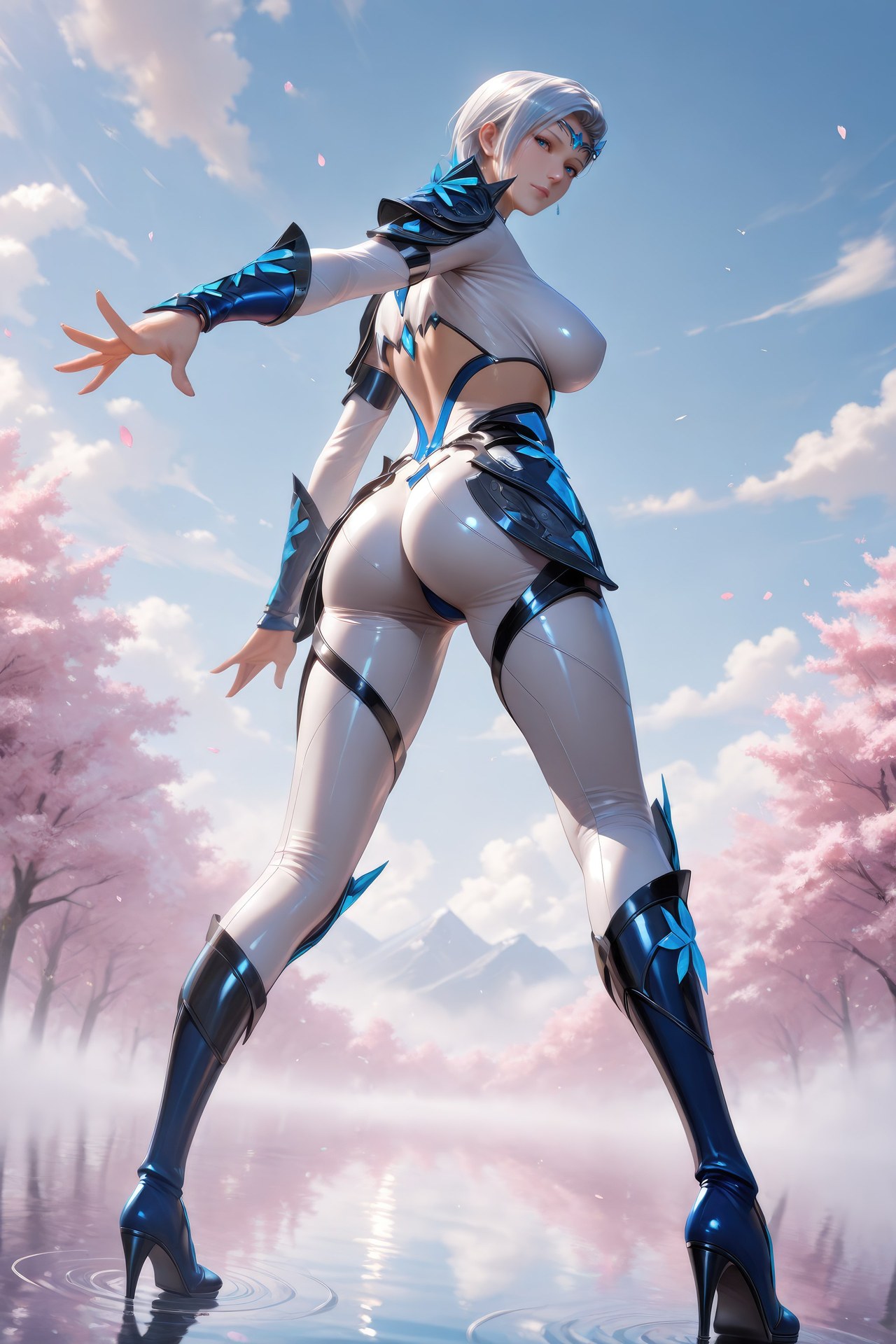 AI Porn - 斗罗大陆 雪舞：紧身衣湿身露穴成人向图集 960P