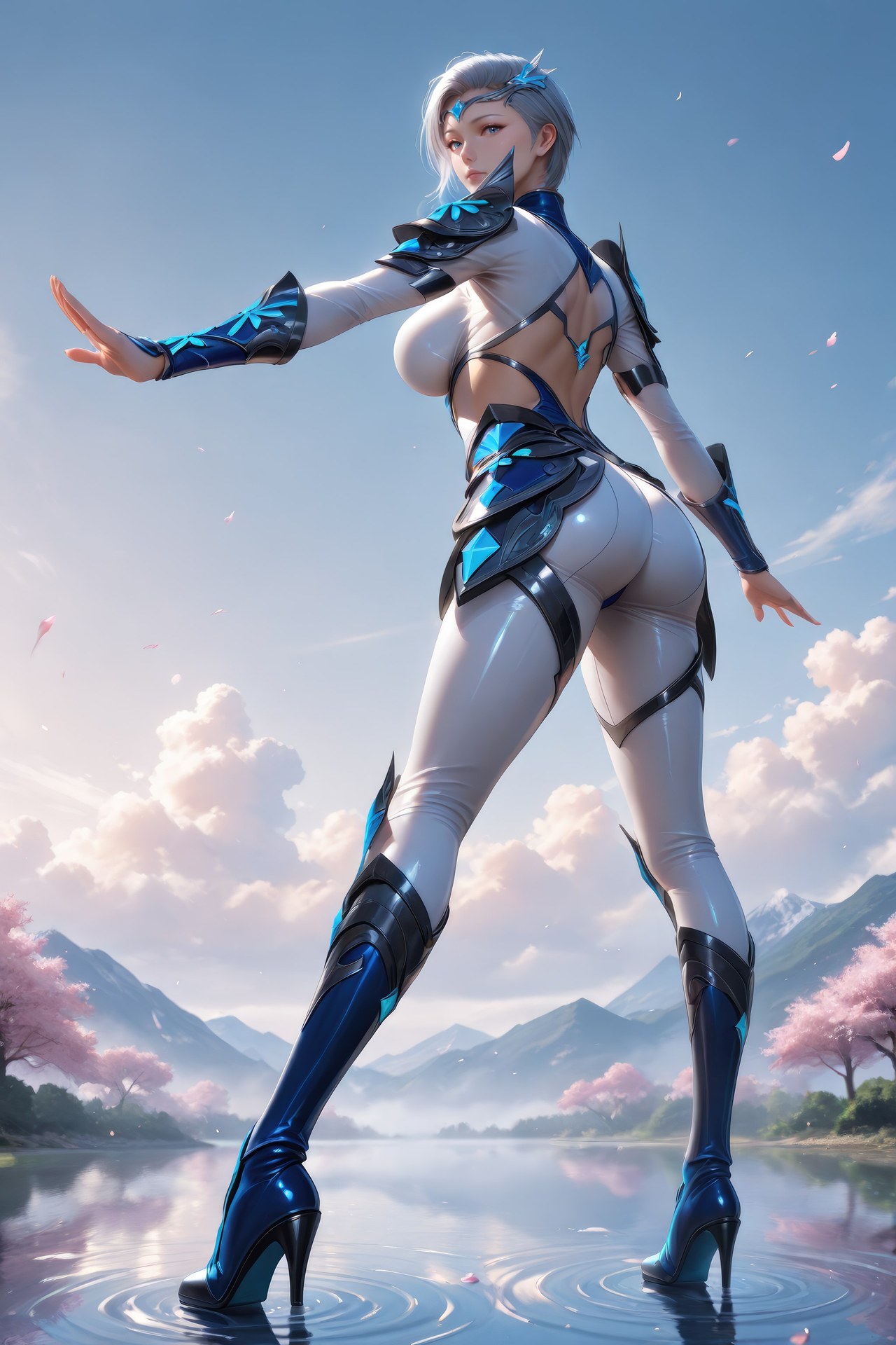AI Porn - 斗罗大陆 雪舞：紧身衣湿身露穴成人向图集 960P