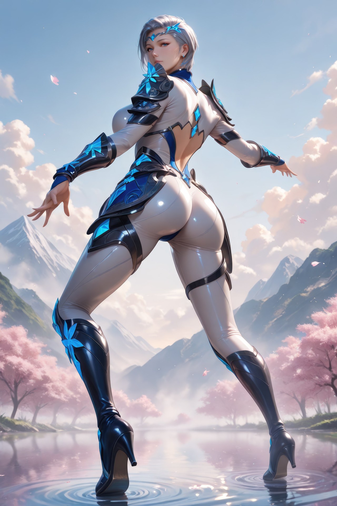 AI Porn - 斗罗大陆 雪舞：紧身衣湿身露穴成人向图集 960P
