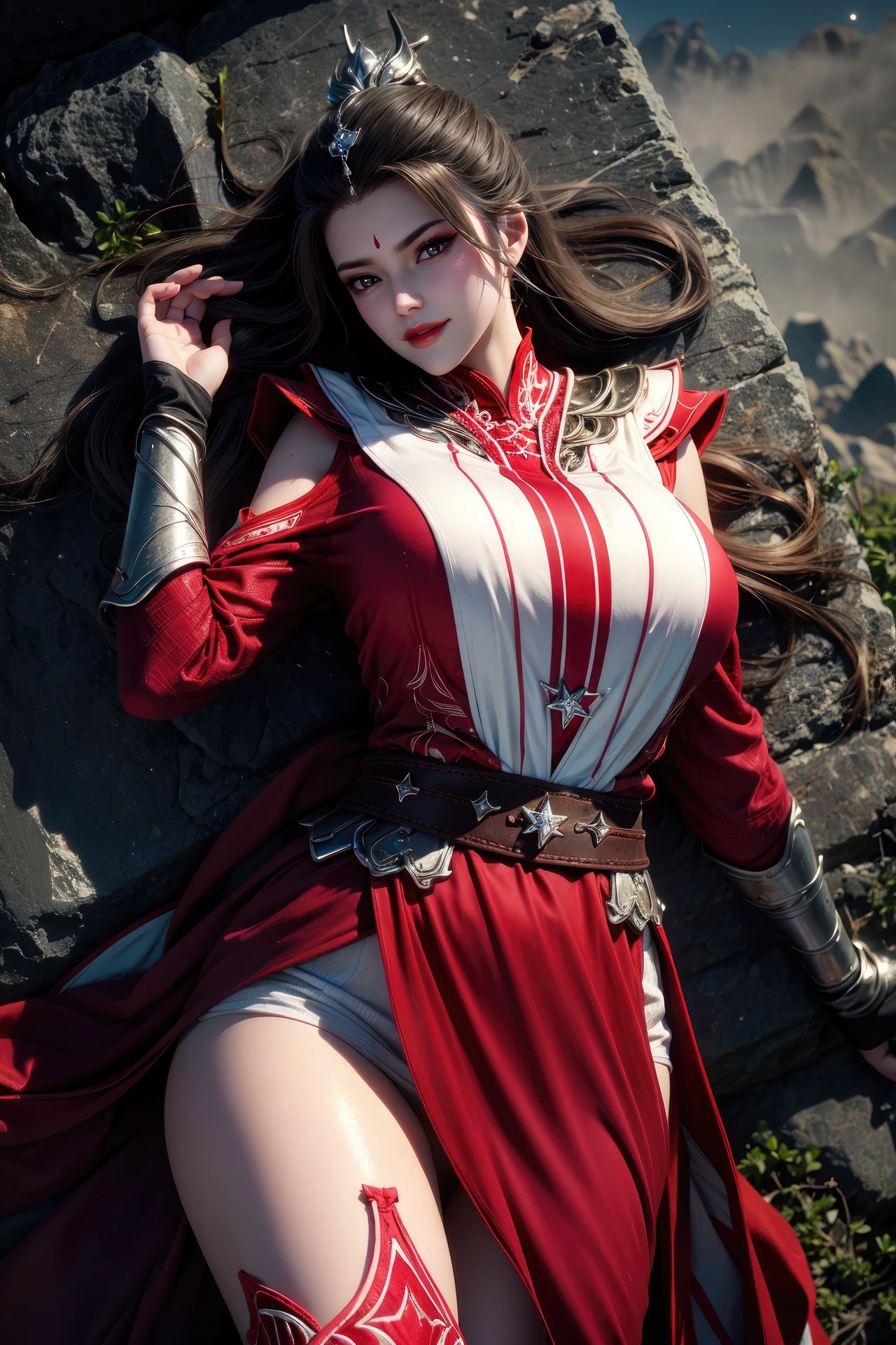 AI Porn - 师兄啊师兄 有琴玄雅：蕾丝内衣露穴成人向图集 615P