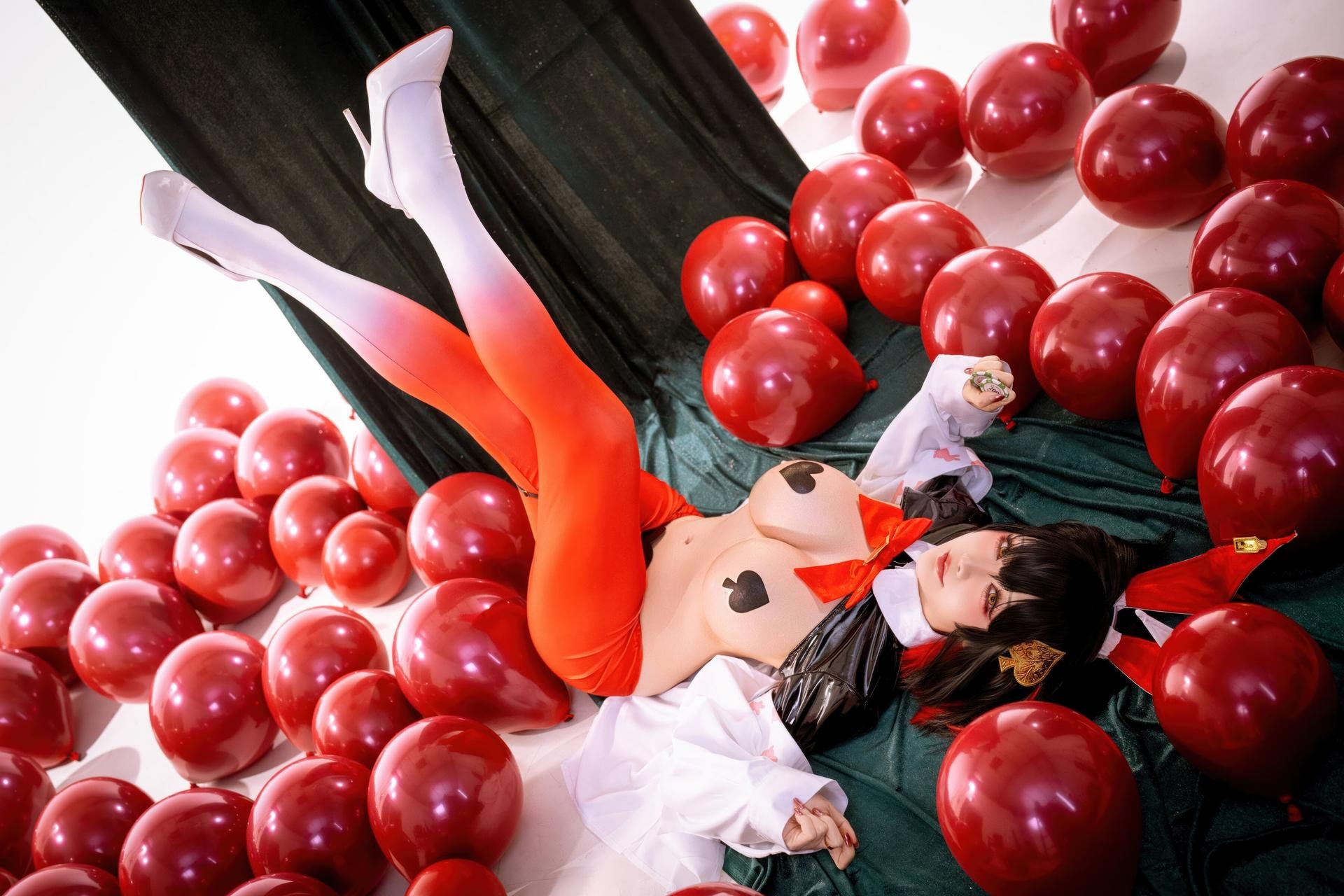 [cosplay] Hoshilily - Nikke Rupee unlucky bunny cosplay 사진 세트 22P