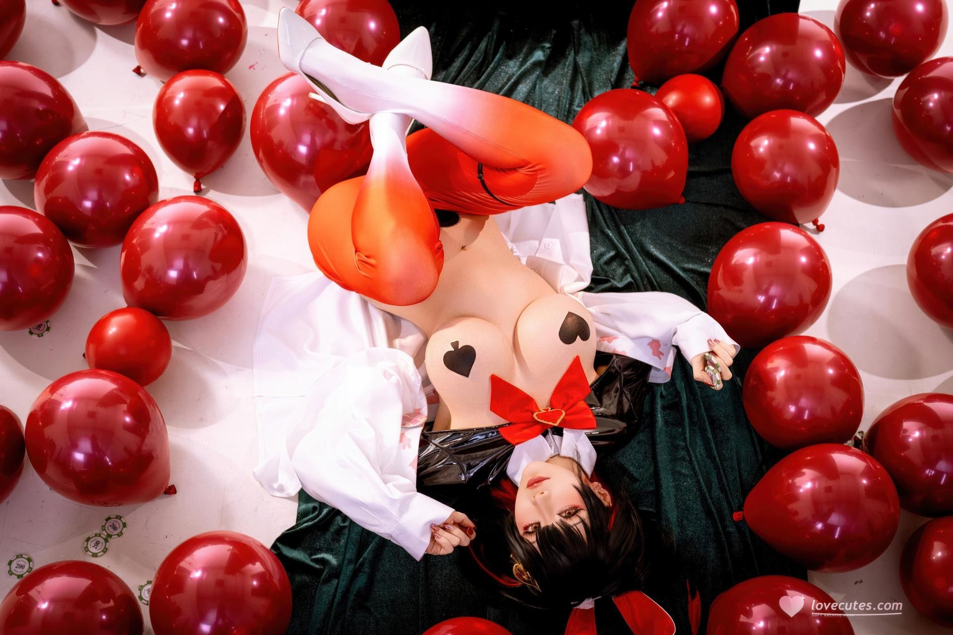 [cosplay] Hoshilily - Nikke Rupee unlucky bunny cosplay 사진 세트 22P