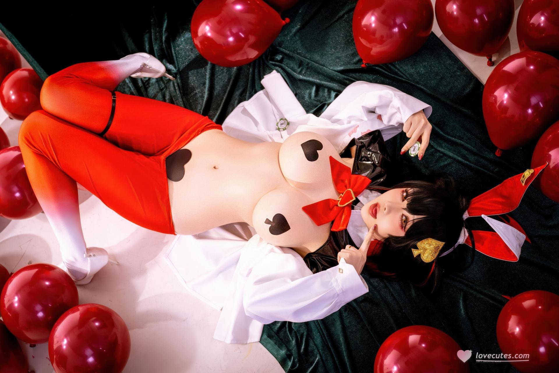 [cosplay] Hoshilily - Nikke Rupee unlucky bunny cosplay 사진 세트 22P