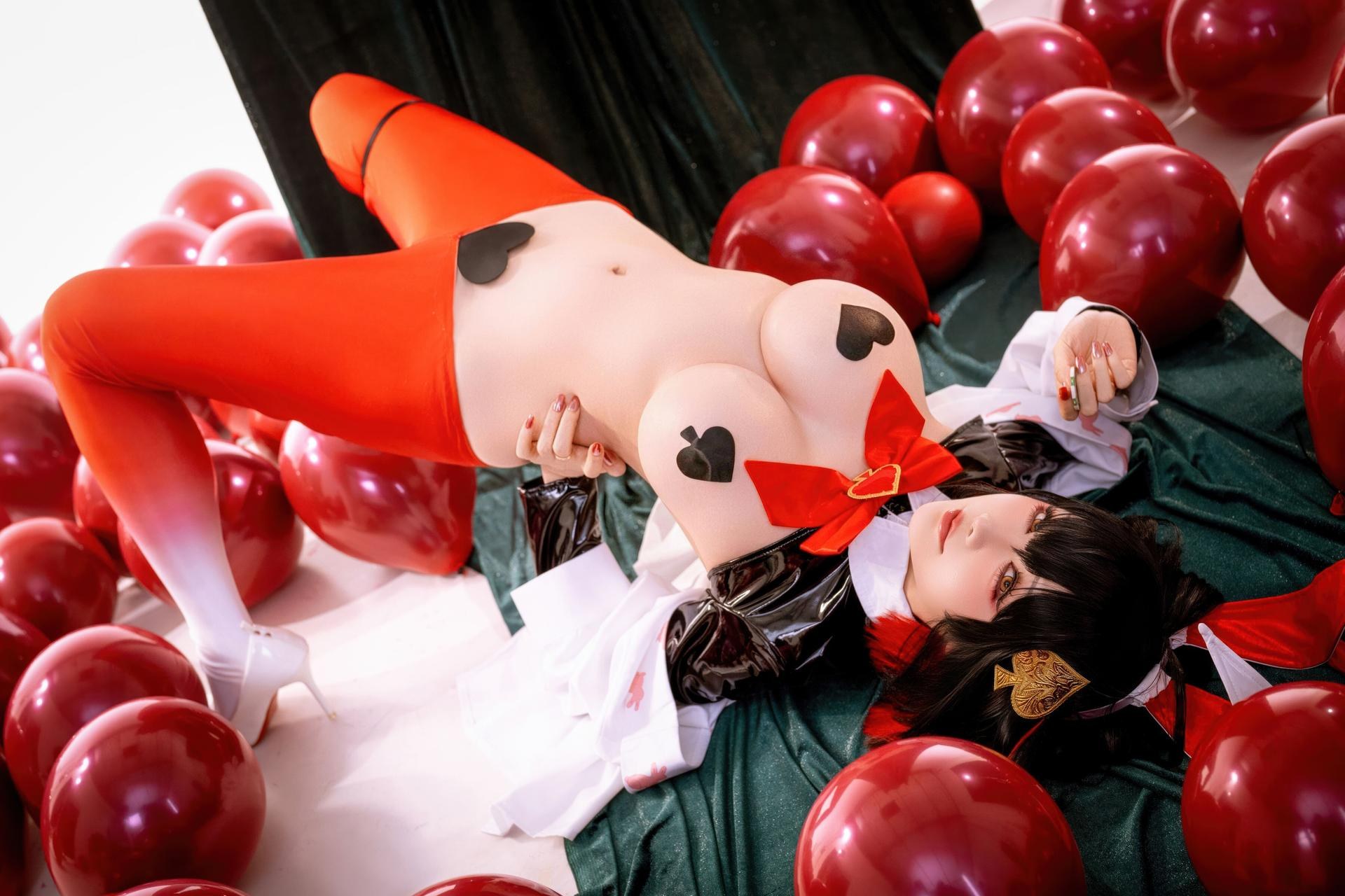 [cosplay] Hoshilily - Nikke Rupee unlucky bunny cosplay 사진 세트 22P