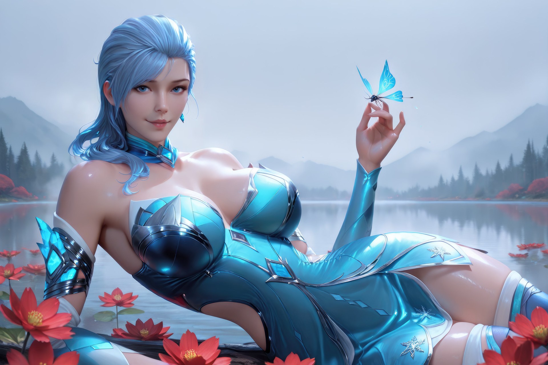 AI Porn - Douluo Dalu Gu Qingbo 바디수트, 젖은 연출, 노출 누드 AI 이미지 갤러리 1078P