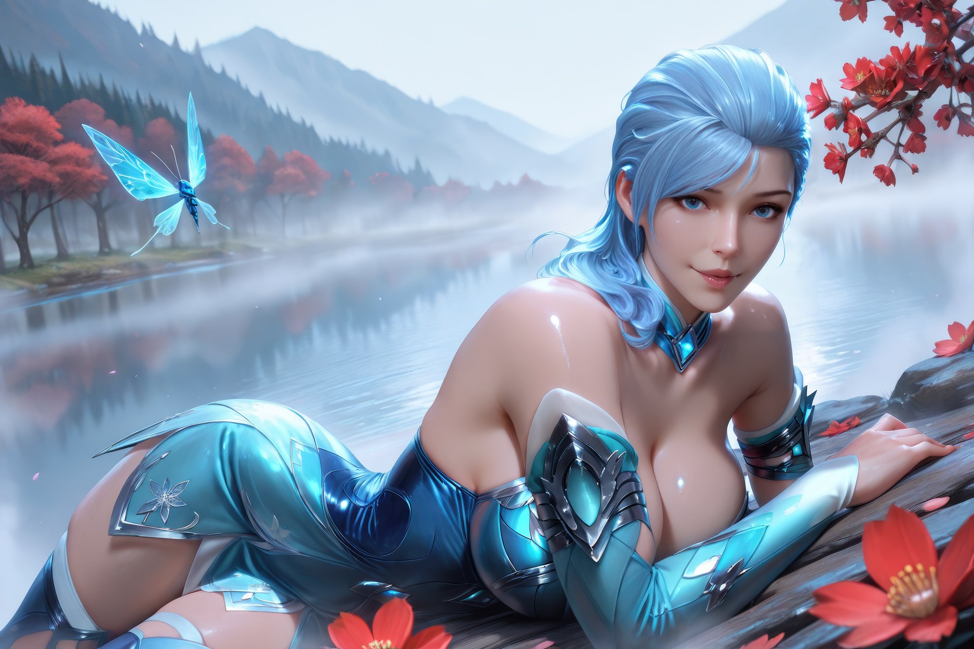 AI Porn - Douluo Dalu Gu Qingbo 바디수트, 젖은 연출, 노출 누드 AI 이미지 갤러리 1078P