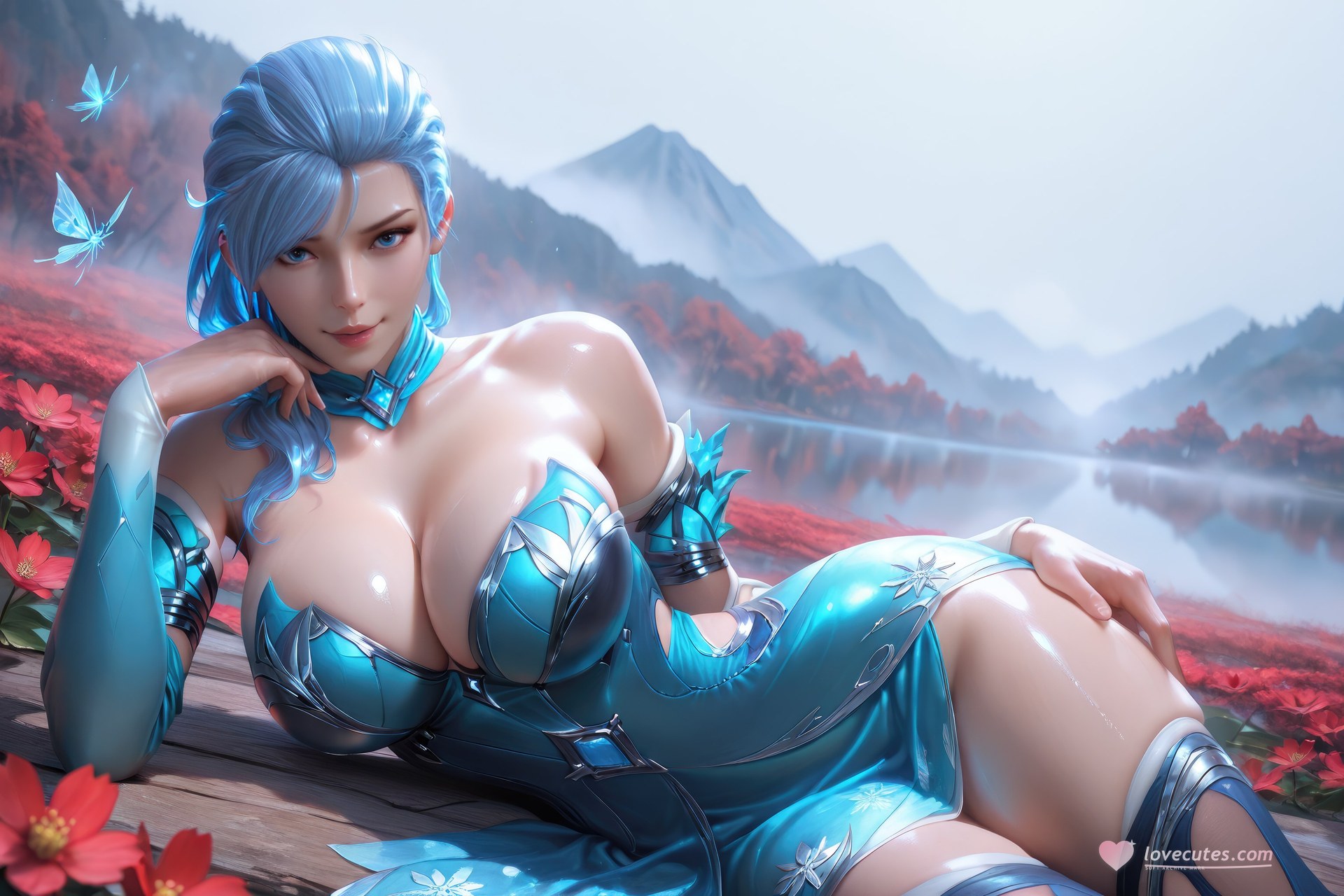 AI Porn - Douluo Dalu Gu Qingbo 바디수트, 젖은 연출, 노출 누드 AI 이미지 갤러리 1078P